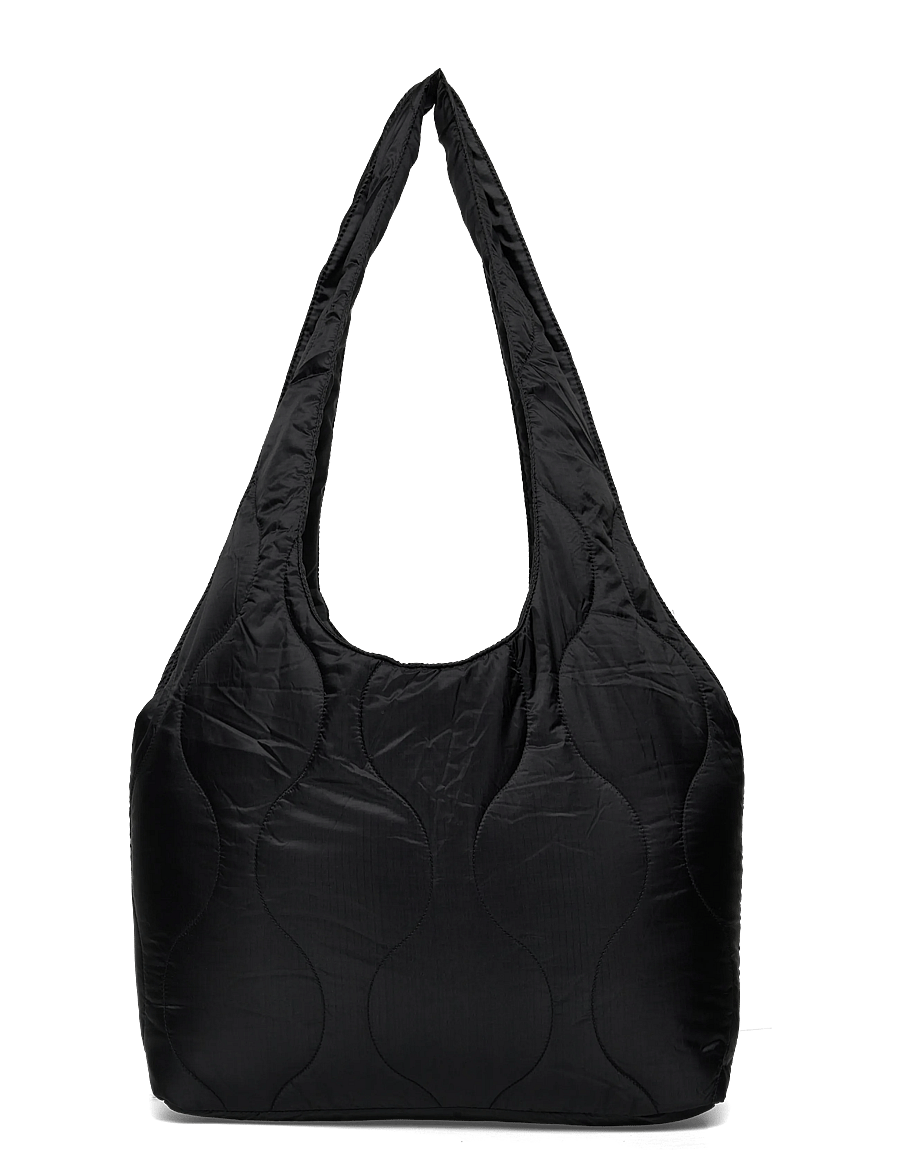 Weekday - Padded Nylon Tote Bag - totes - black dark - 0