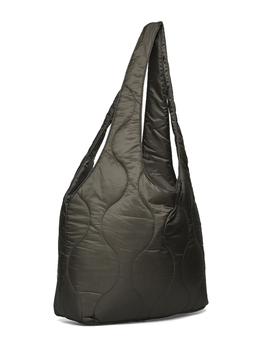Weekday - Padded Nylon Tote Bag - tote bags - khaki mole - 2