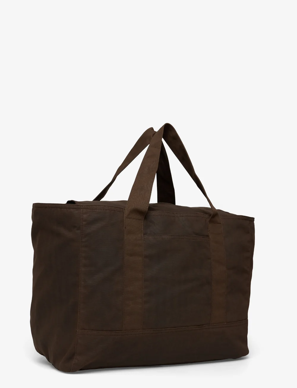 Weekday - Large Waxed Canvas bag - totes - dark brown - 2