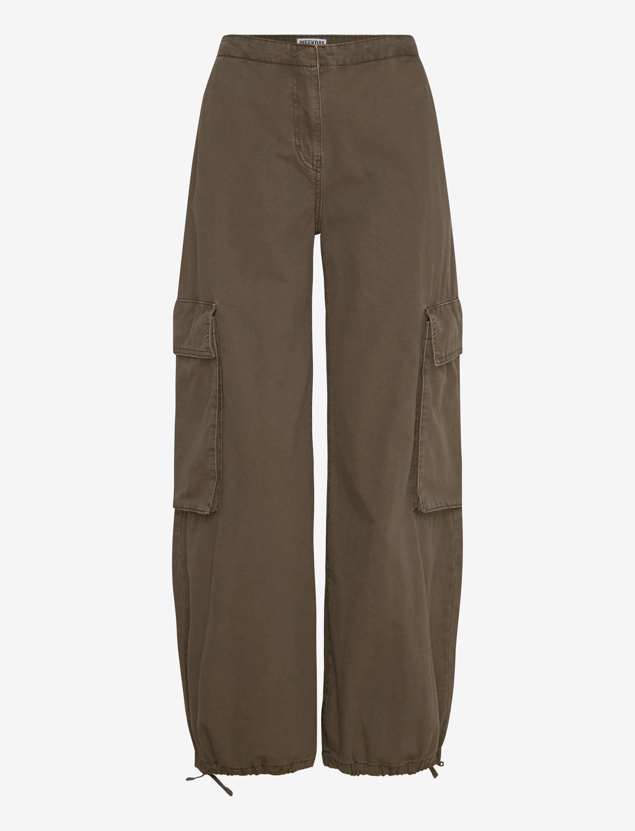 Weekday - Cargo Trousers - dark brown - 0