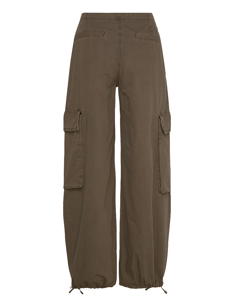 Weekday - Cargo Trousers - cargo püksid - dark brown - 2