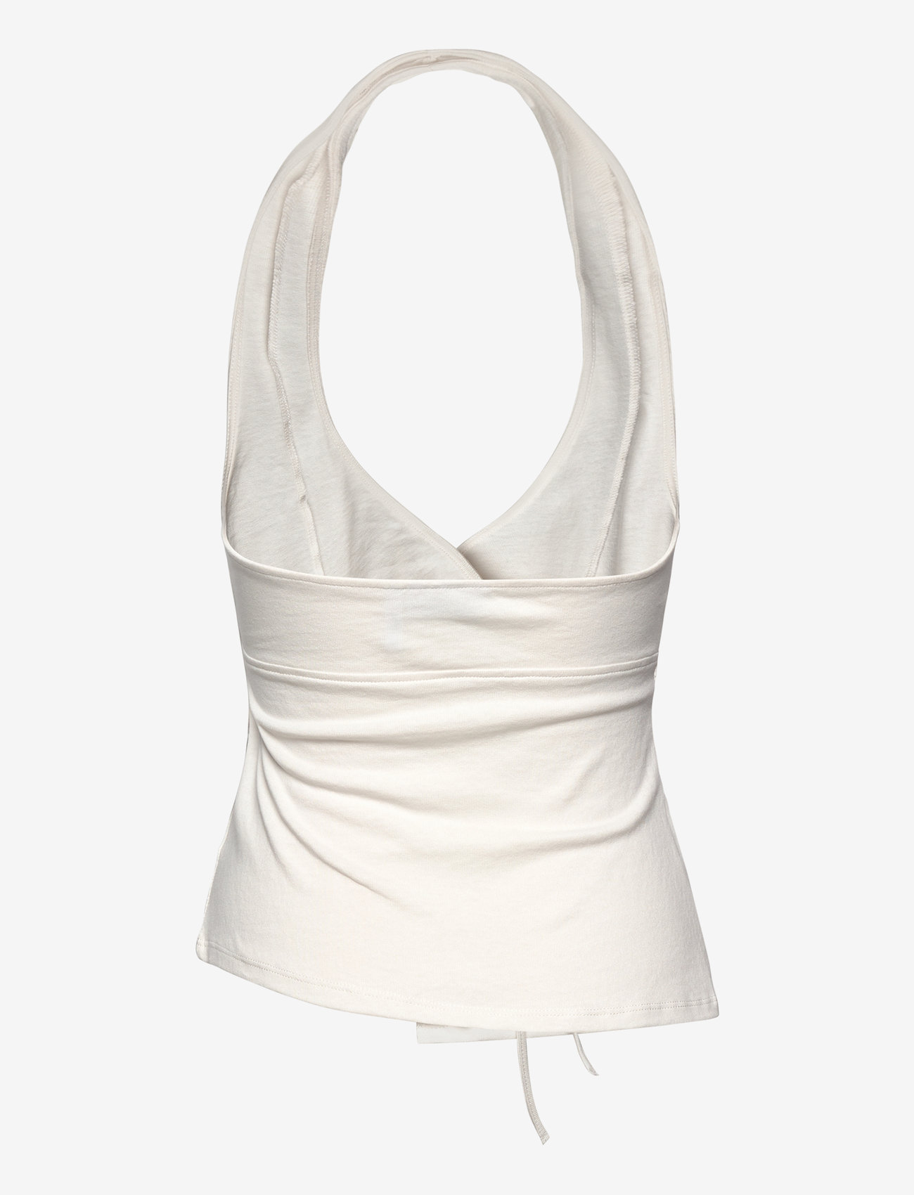 Weekday - Tied Halterneck Top - off white - 1