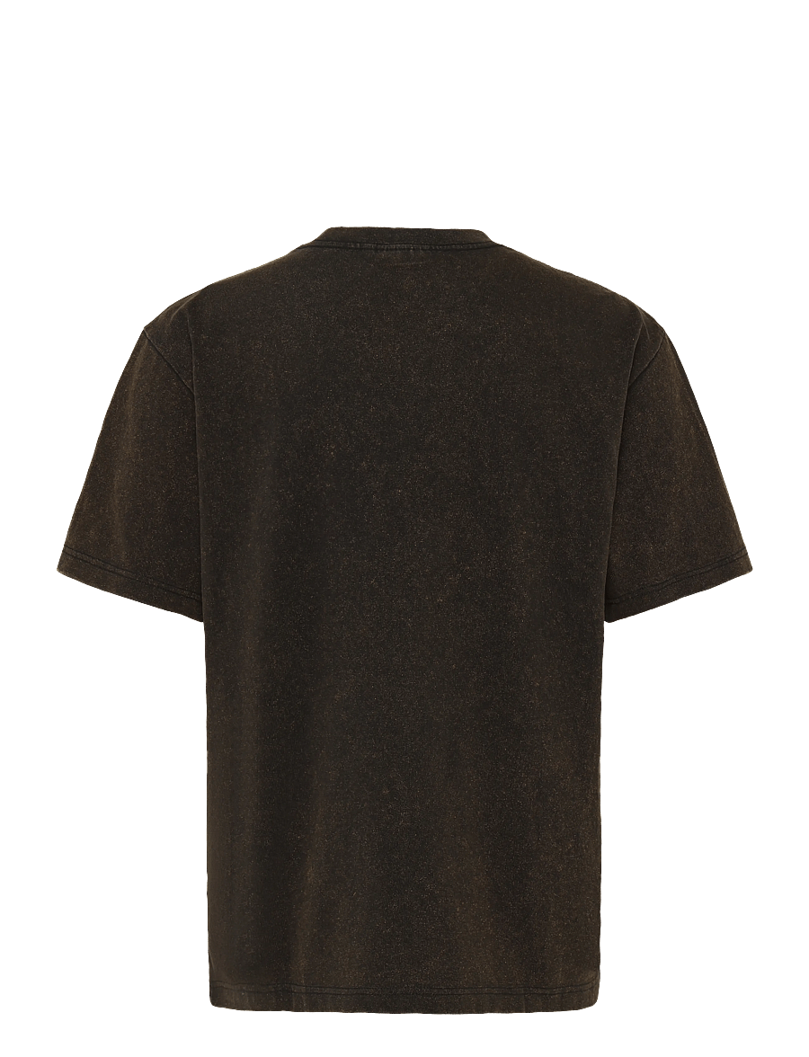 Weekday - Relaxed Graphic Printed T-shirt - kurzärmelige t-shirts - black "orison birds" - 1