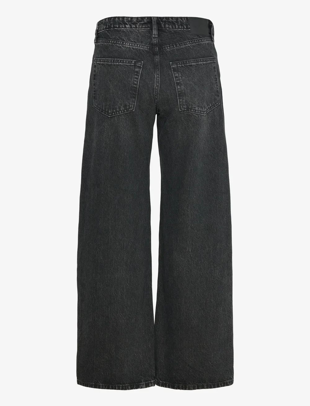 Weekday - Paz Mid Rise Loose Wide Leg Jeans - hosen mit weitem bein - paloma black - 1