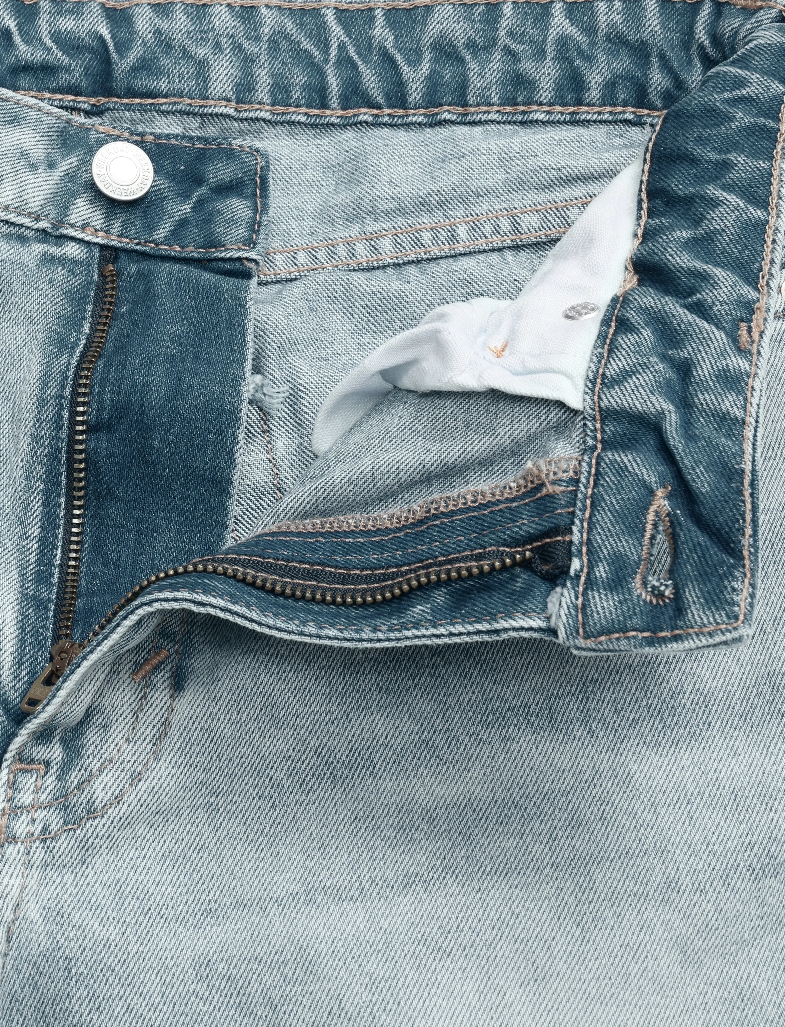 Weekday - Paz Mid Rise Wide Jeans - wide leg jeans - trot blue - 3
