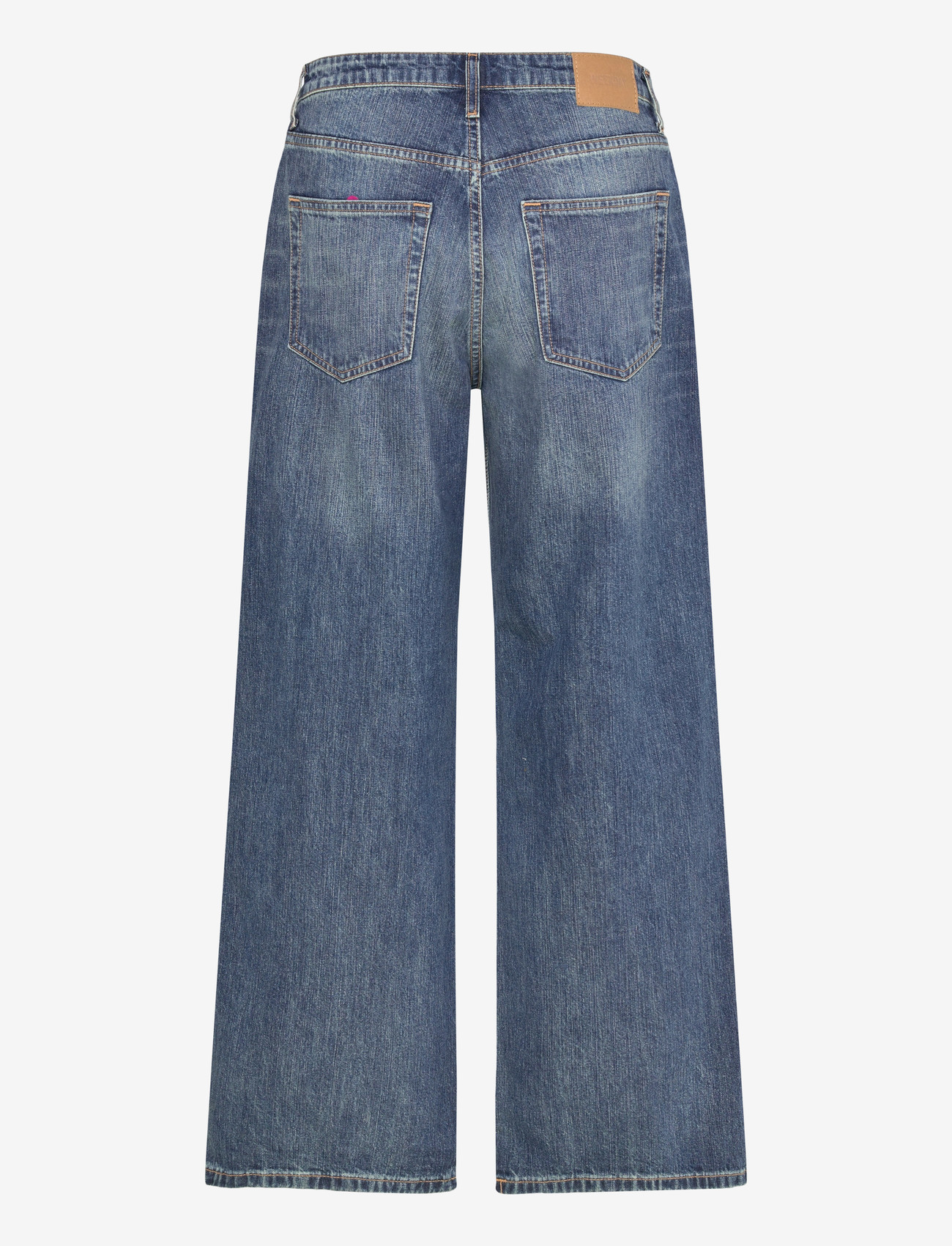 Weekday - Missy Low Rise Loose Straight Leg Jeans - hosen mit weitem bein - blue hymn - 1