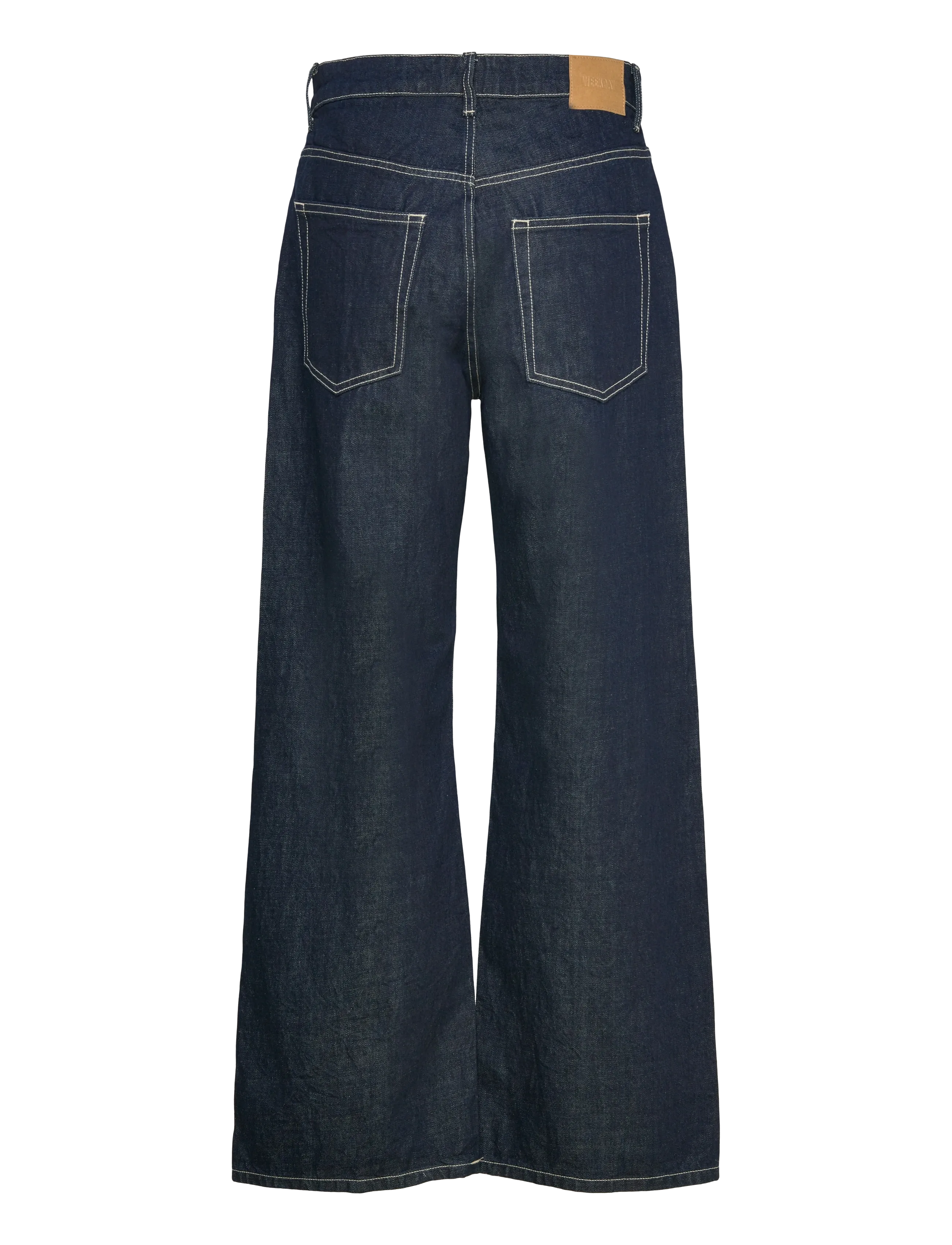 Weekday - Missy Low Rise Loose Straight Leg Jeans - brede jeans - blue rinse - 1