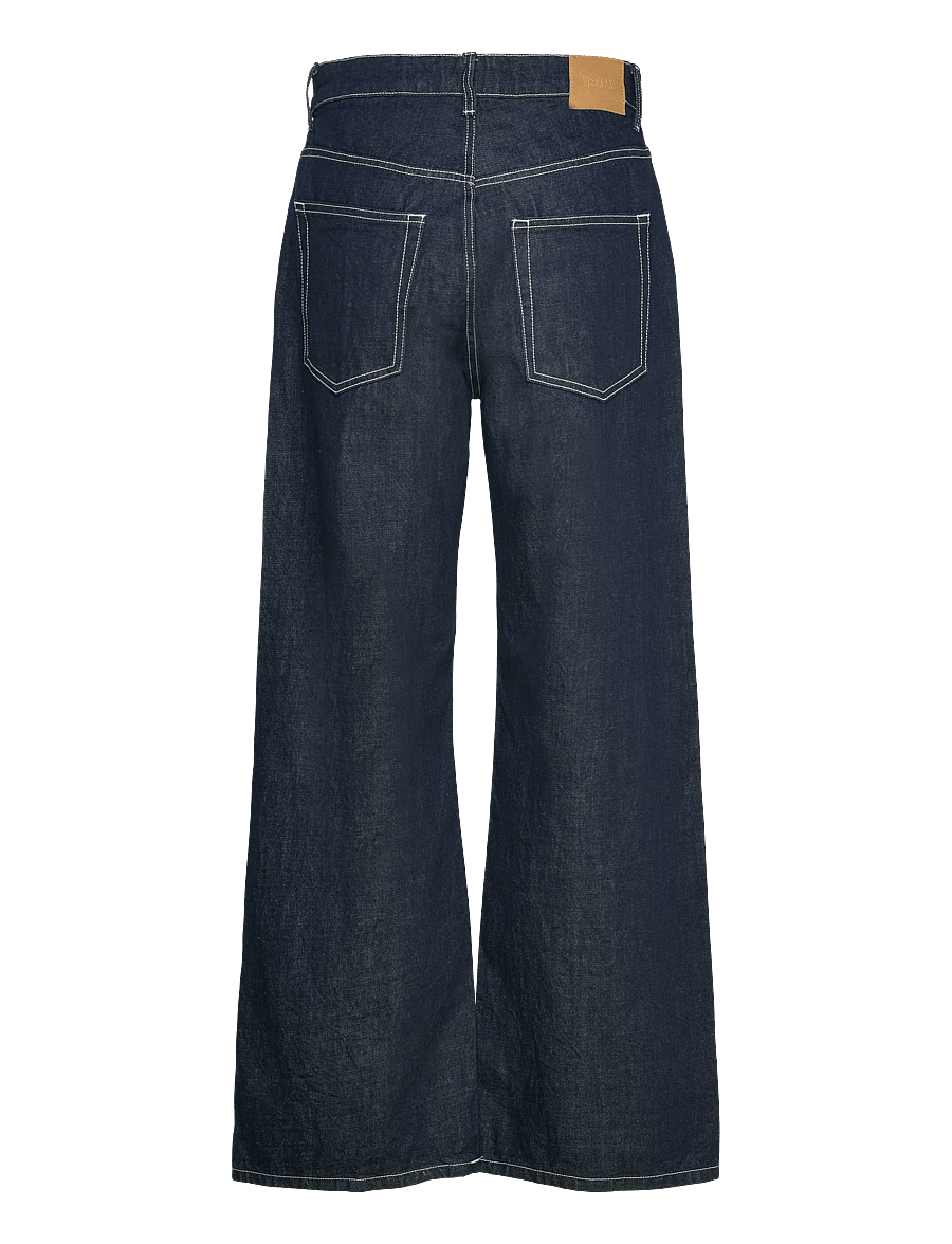 Weekday - Missy Low Rise Loose Straight Jeans - vida jeans - blue rinse - 1