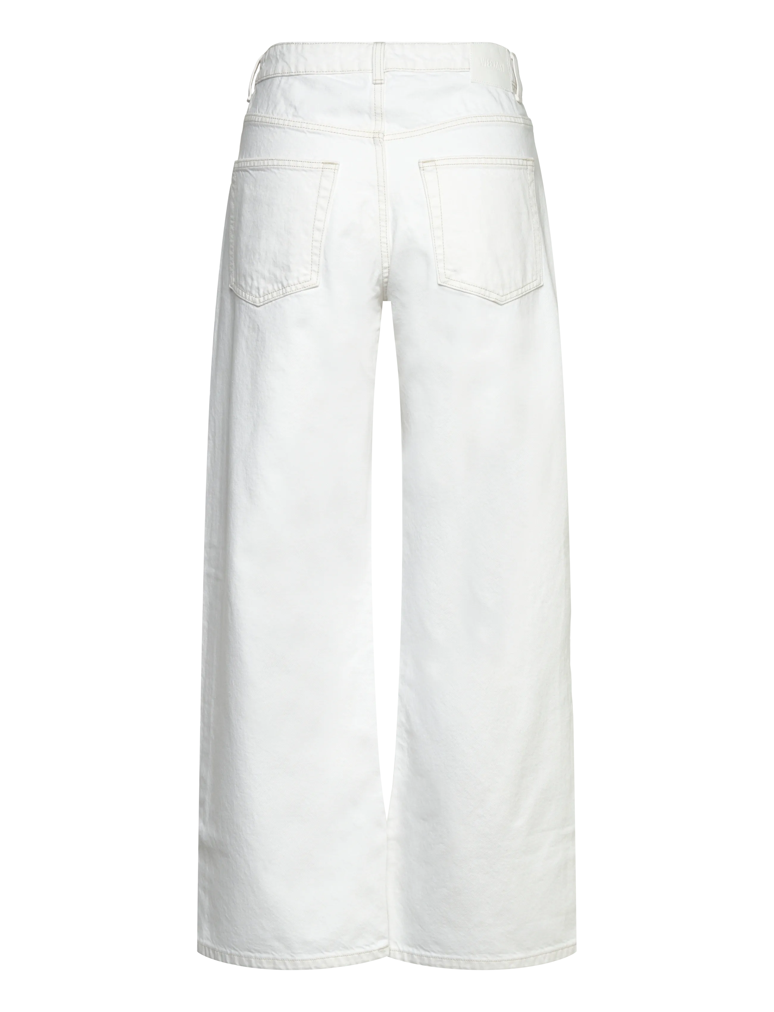 Weekday - Missy Low Rise Loose Straight Leg Jeans - platūs džinsai - dirty white - 2