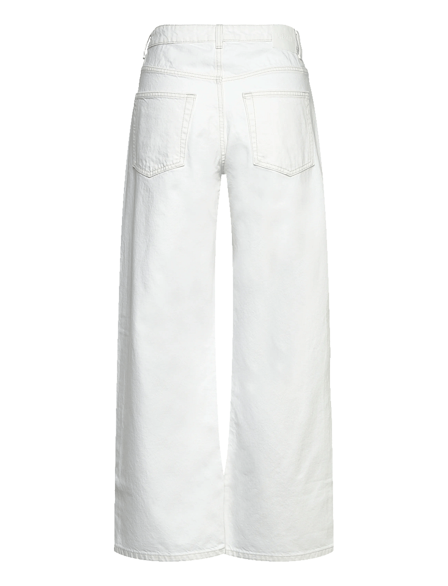 Weekday - Missy Low Rise Loose Straight Jeans - brede jeans - dirty white - 2