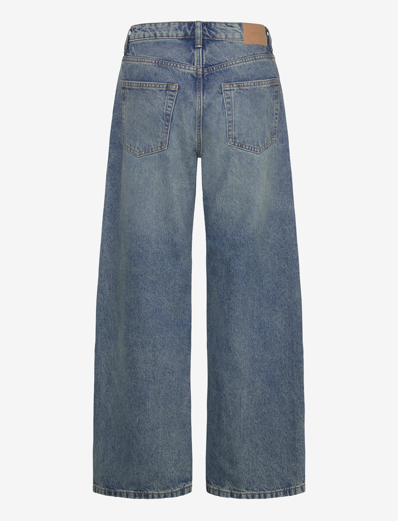 Weekday - Missy Low Rise Loose Straight Leg Jeans - laia säärega teksad - mountain blue - 1