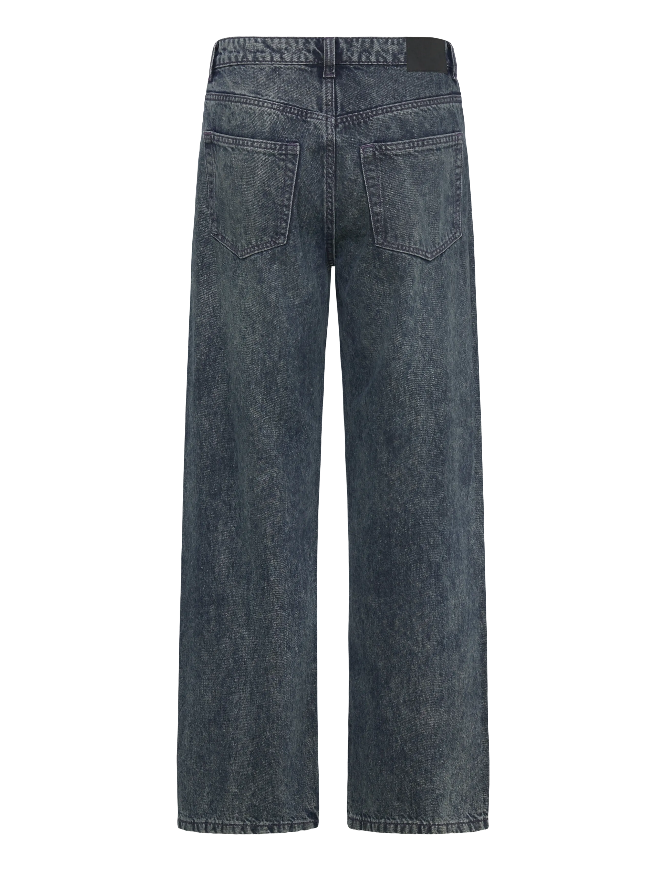 Weekday - Missy Low Rise Loose Straight Leg Jeans - brede jeans - pandora blue - 1