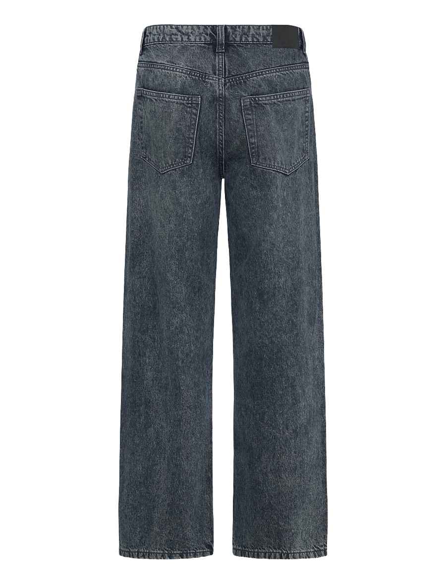 Weekday - Missy Low Rise Loose Straight Jeans - brede jeans - pandora blue - 1