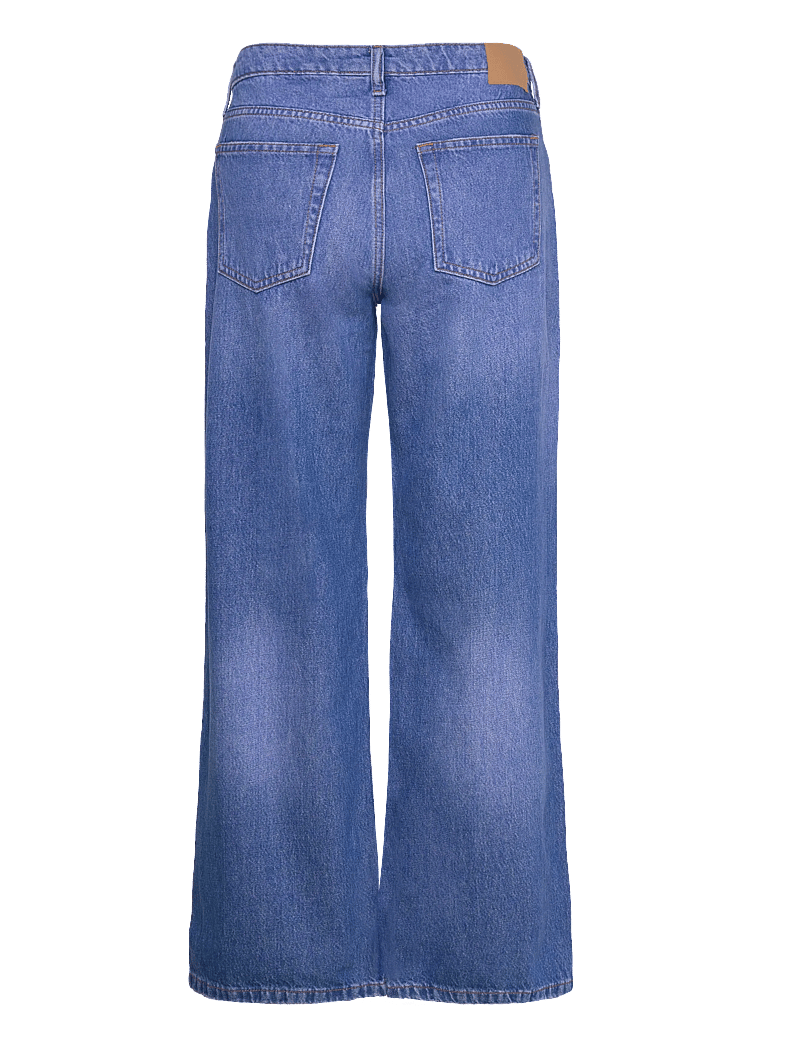 Weekday - Imoo Low Rise Loose Wide Leg Jeans - laia säärega teksad - kallithea blue - 1