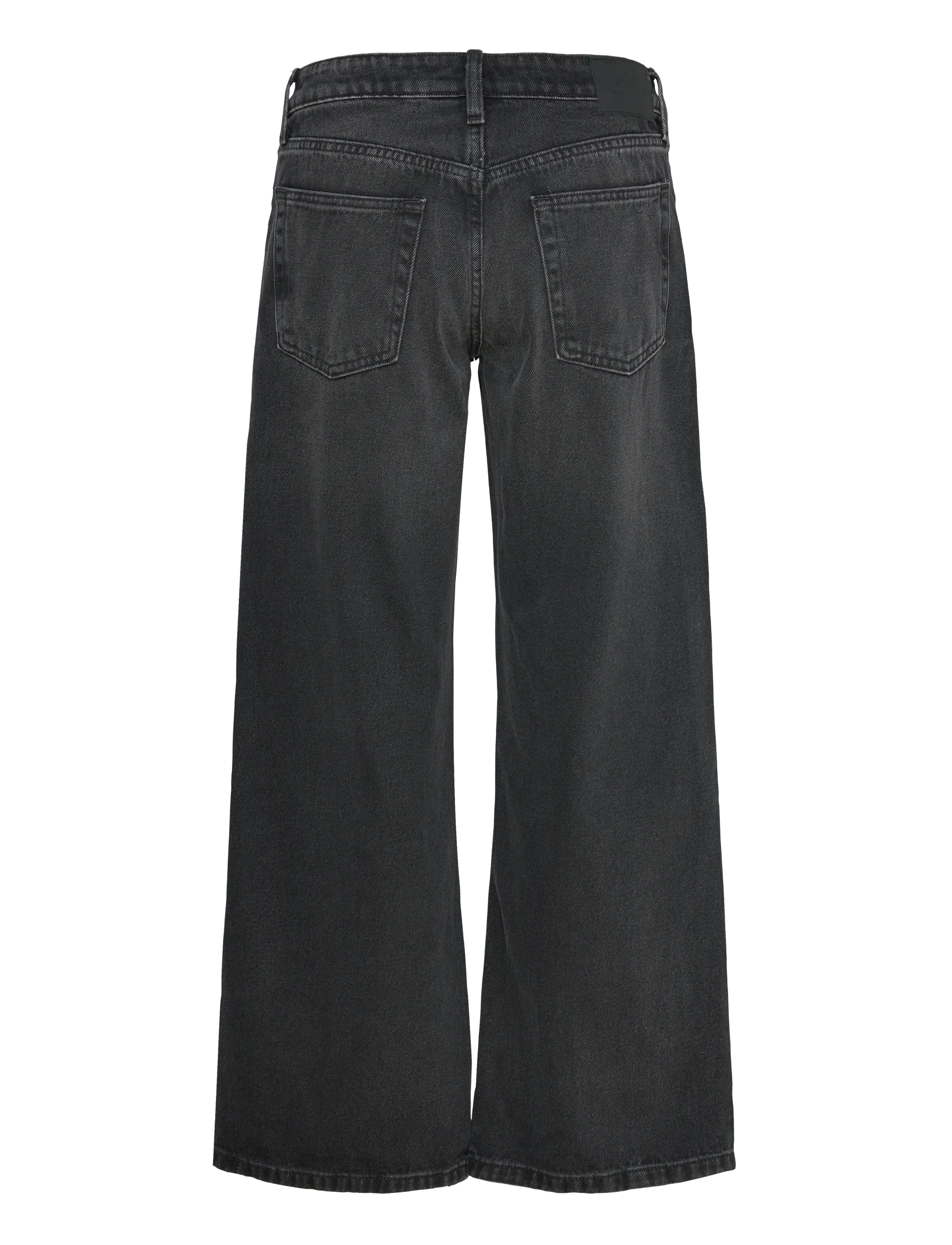 Weekday - Imoo Low Rise Loose Wide Leg Jeans - wide leg jeans - washed black - 1