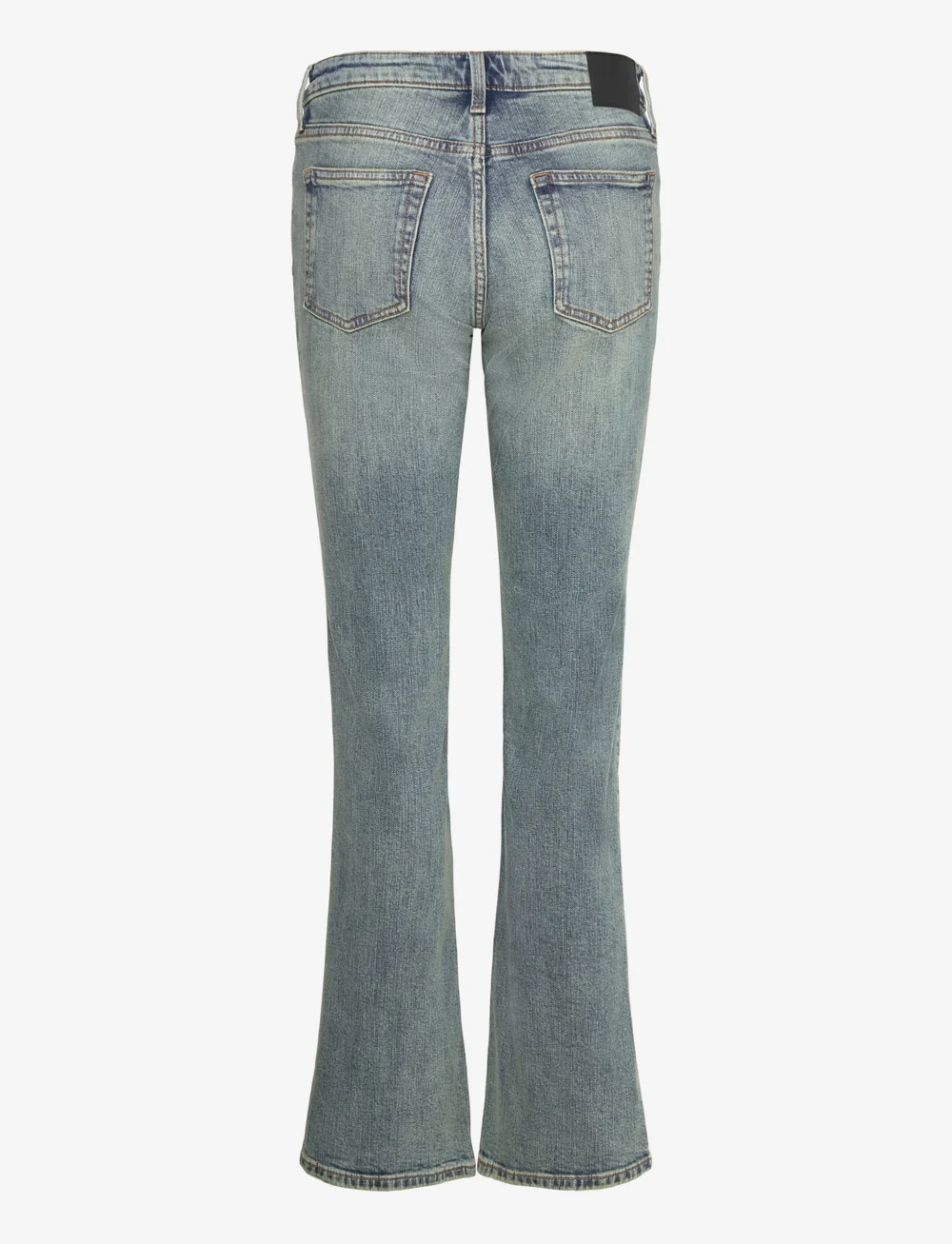 Weekday - Tension Mid Rise Slim Bootcut Leg Jeans - bootcut jeans - perseus blue - 1