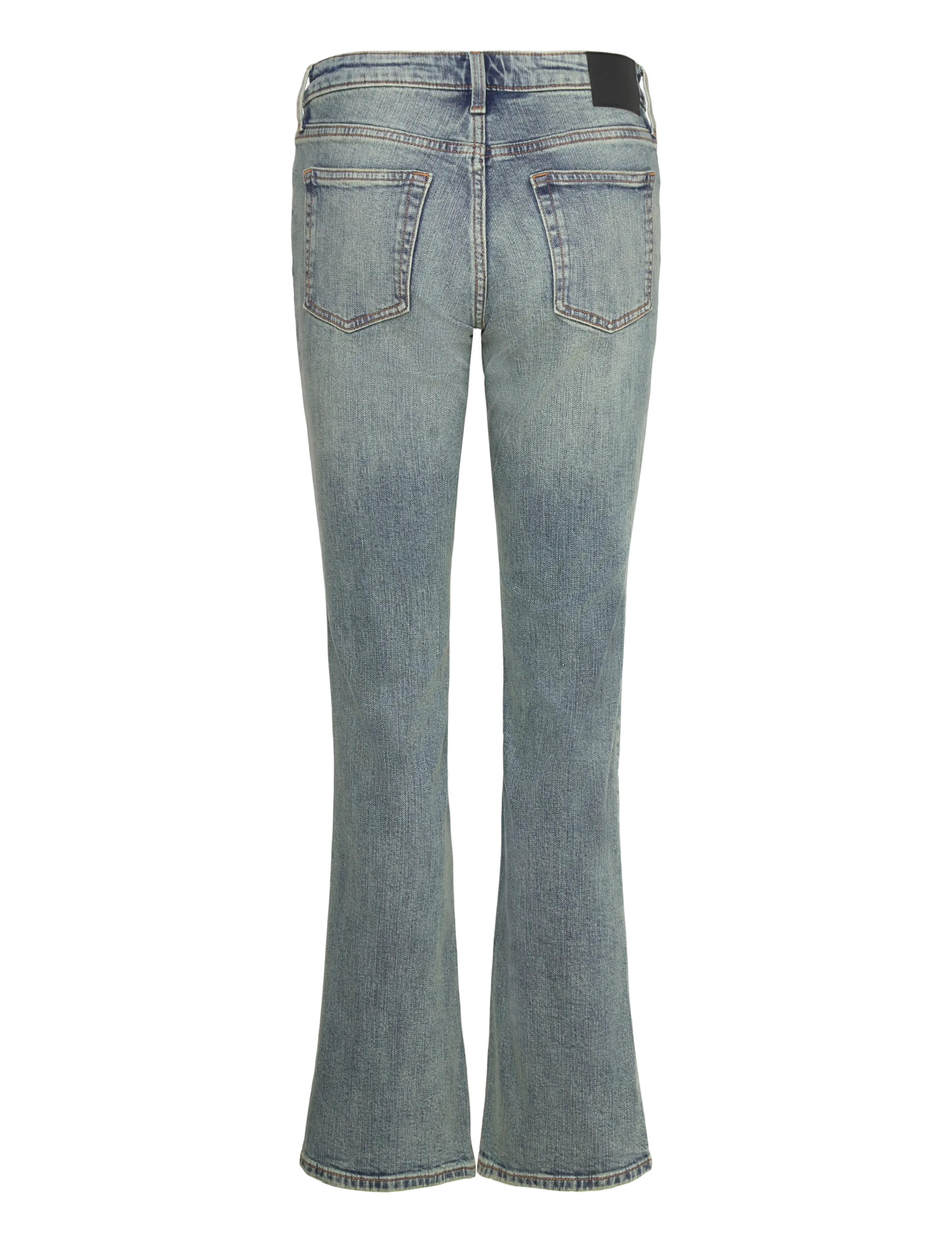 Weekday - Tension Mid Rise Slim Bootcut Leg Jeans - bootcut jeans - perseus blue - 1
