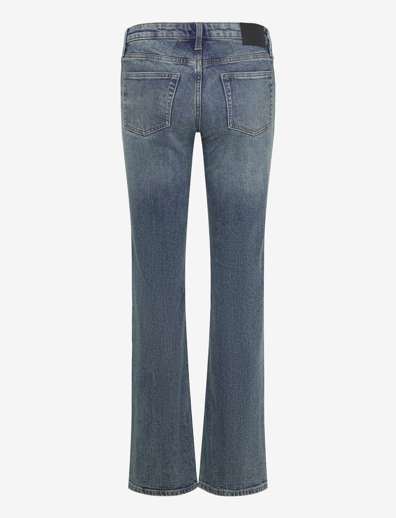 Weekday - Tension Mid Rise Slim Bootcut Leg Jeans - bootcut jeans - thunder blue - 1