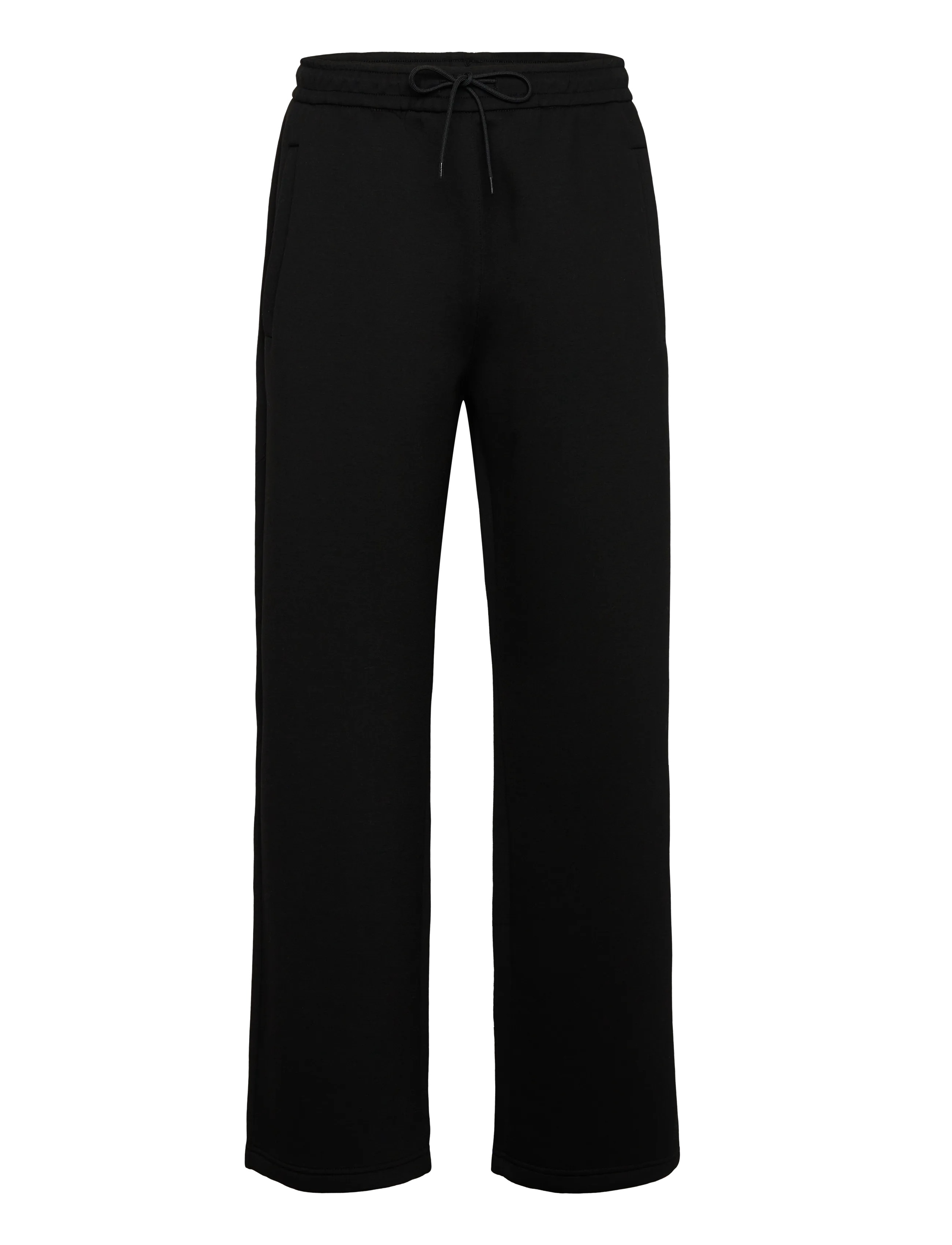 Weekday Loose Fit Scuba Sweatpants - Kollektsioonid - BLACK / black