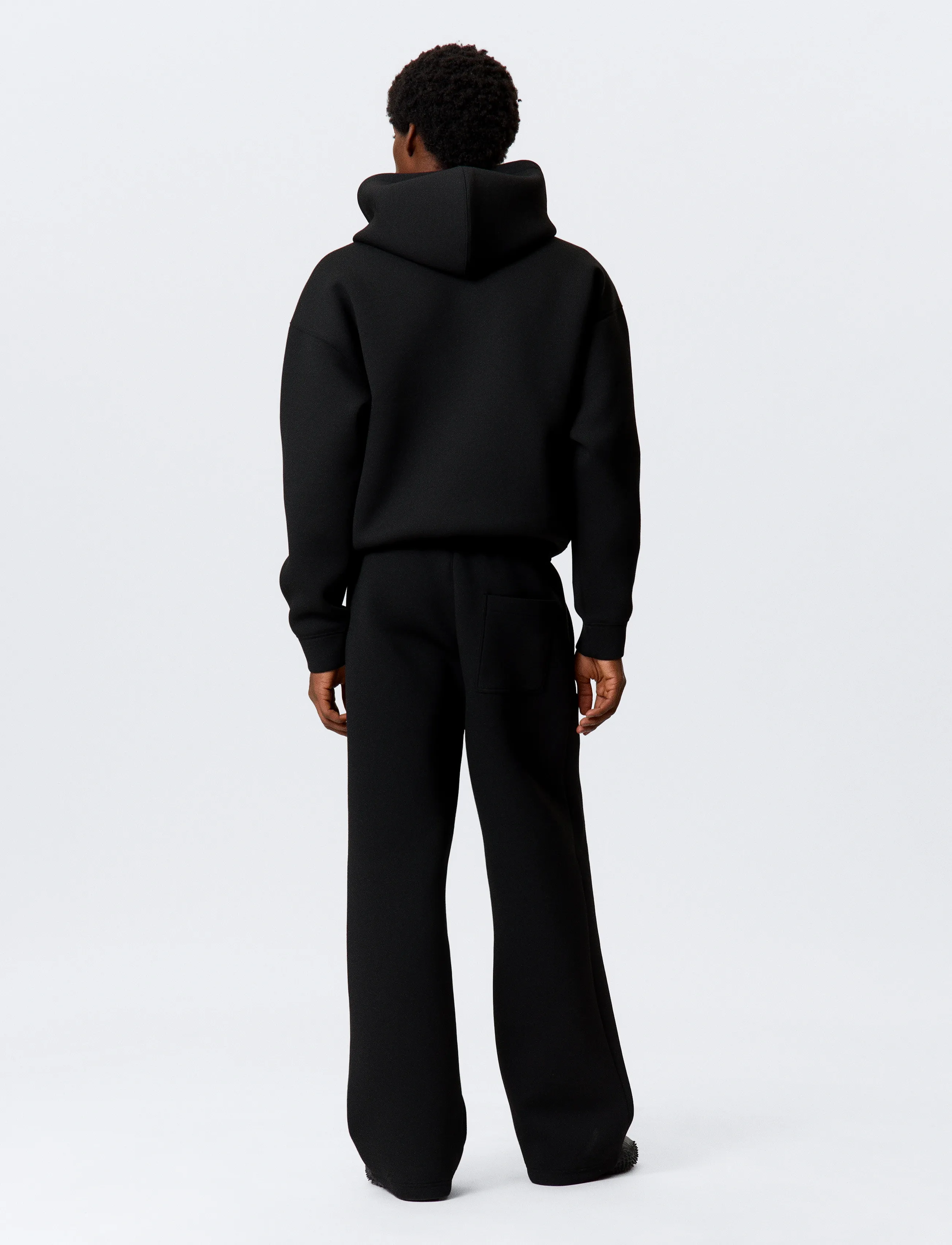 Weekday - Loose Fit Scuba Sweatpants - shop by occasion - black - 3