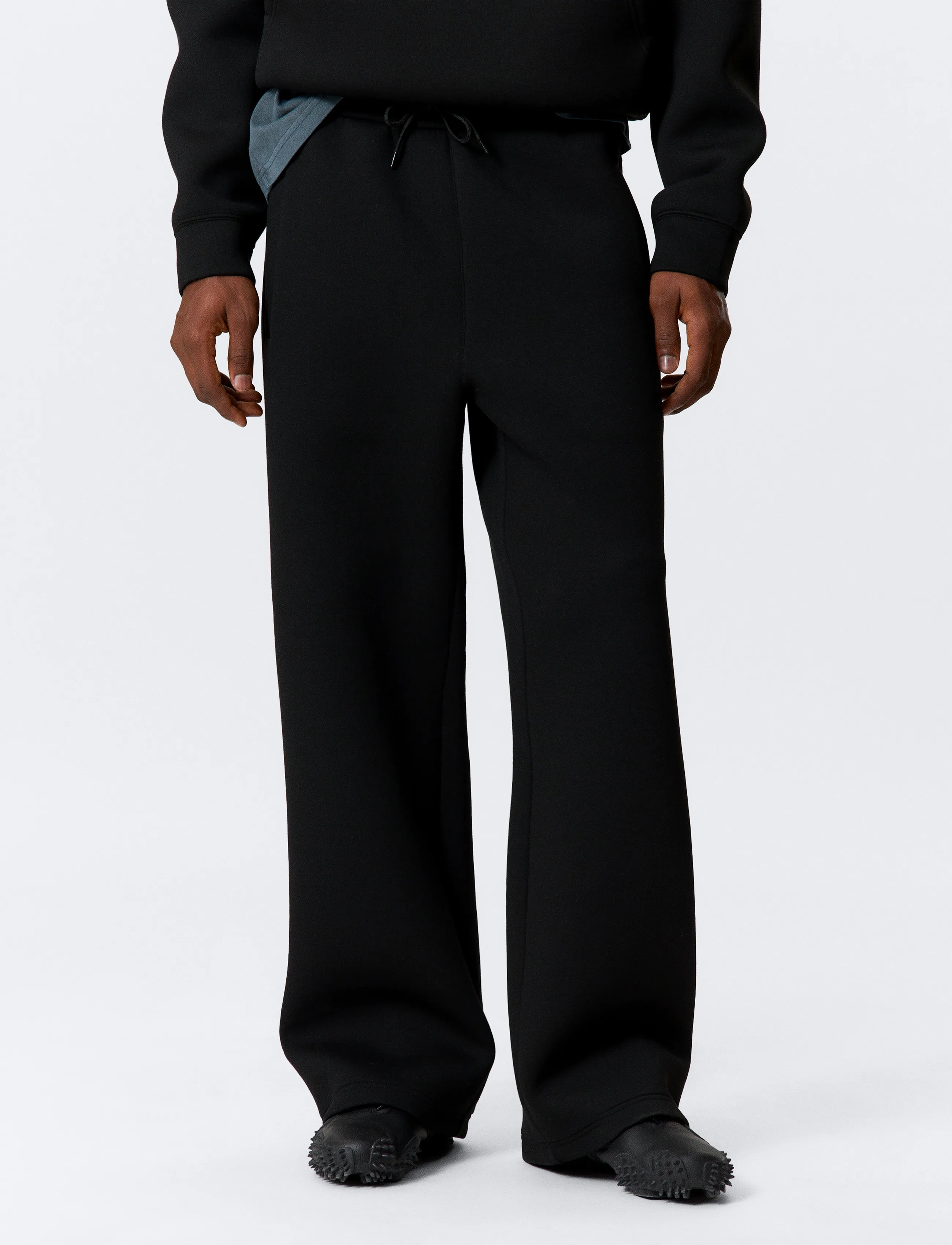 Weekday - Loose Fit Scuba Sweatpants - shop by occasion - black - 4