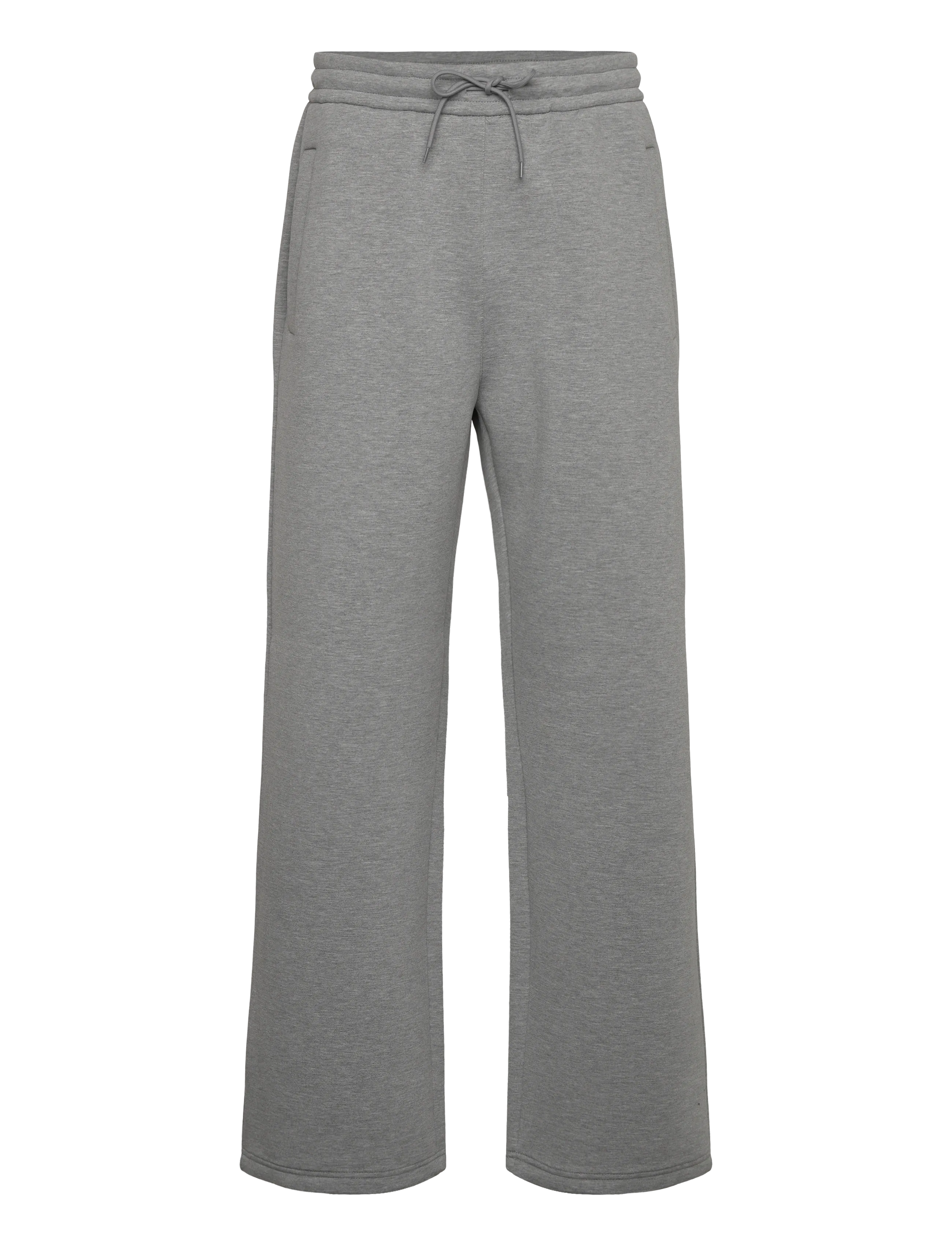 Weekday Loose Fit Scuba Sweatpants - Kollektionen - GREY MELANGE / grey