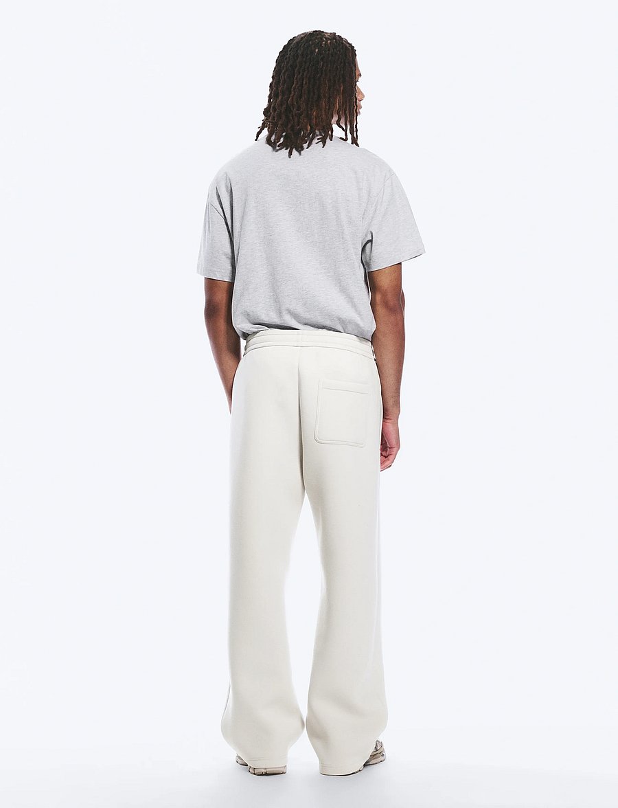 Weekday - Loose Fit Scuba Sweatpants - shoppa efter tillfälle - mole dusty light - 4