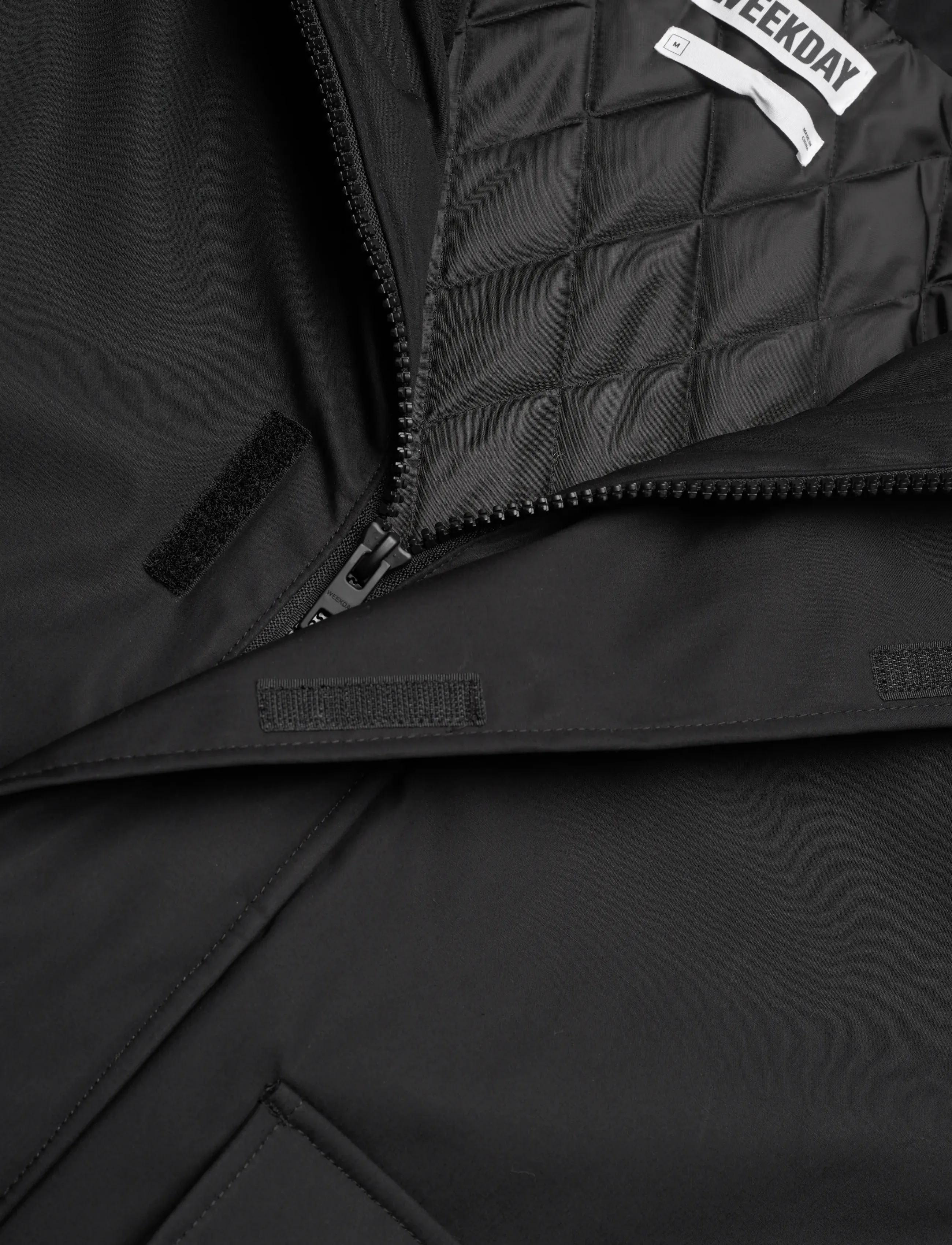 Weekday - Relaxed Transition Fall Jacket - hybrid-jacken - black - 2