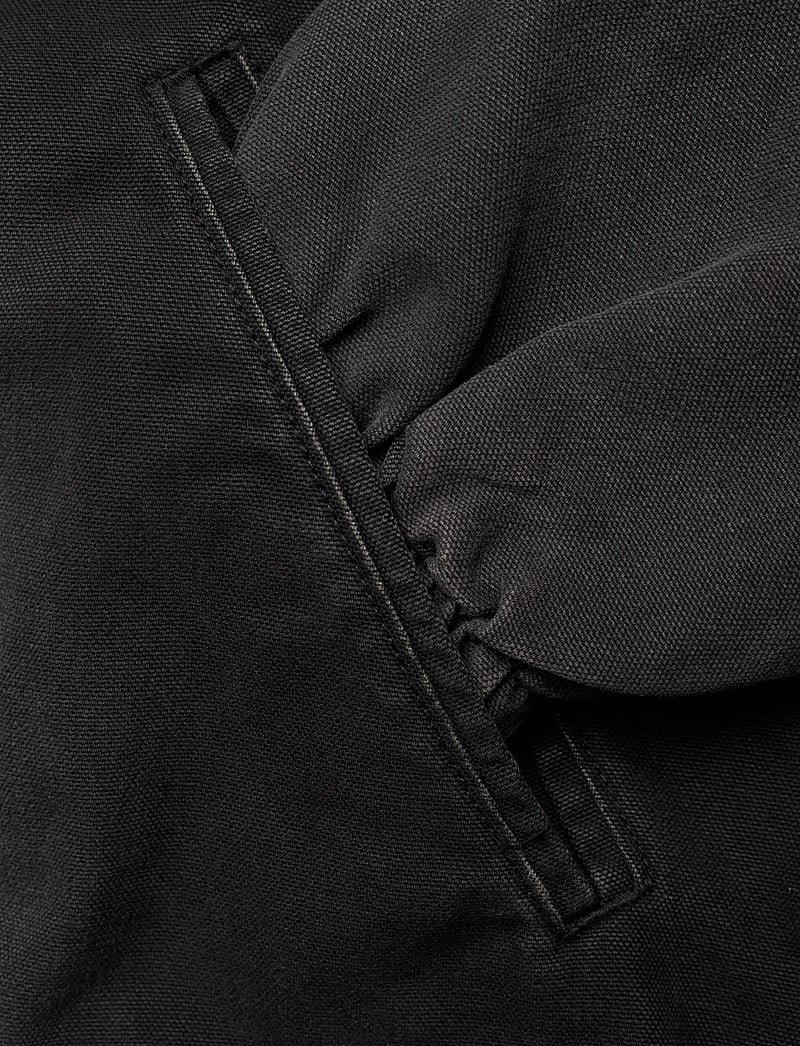 Weekday - Hooded Bomber Jacket - spring jackets - black wash - 3