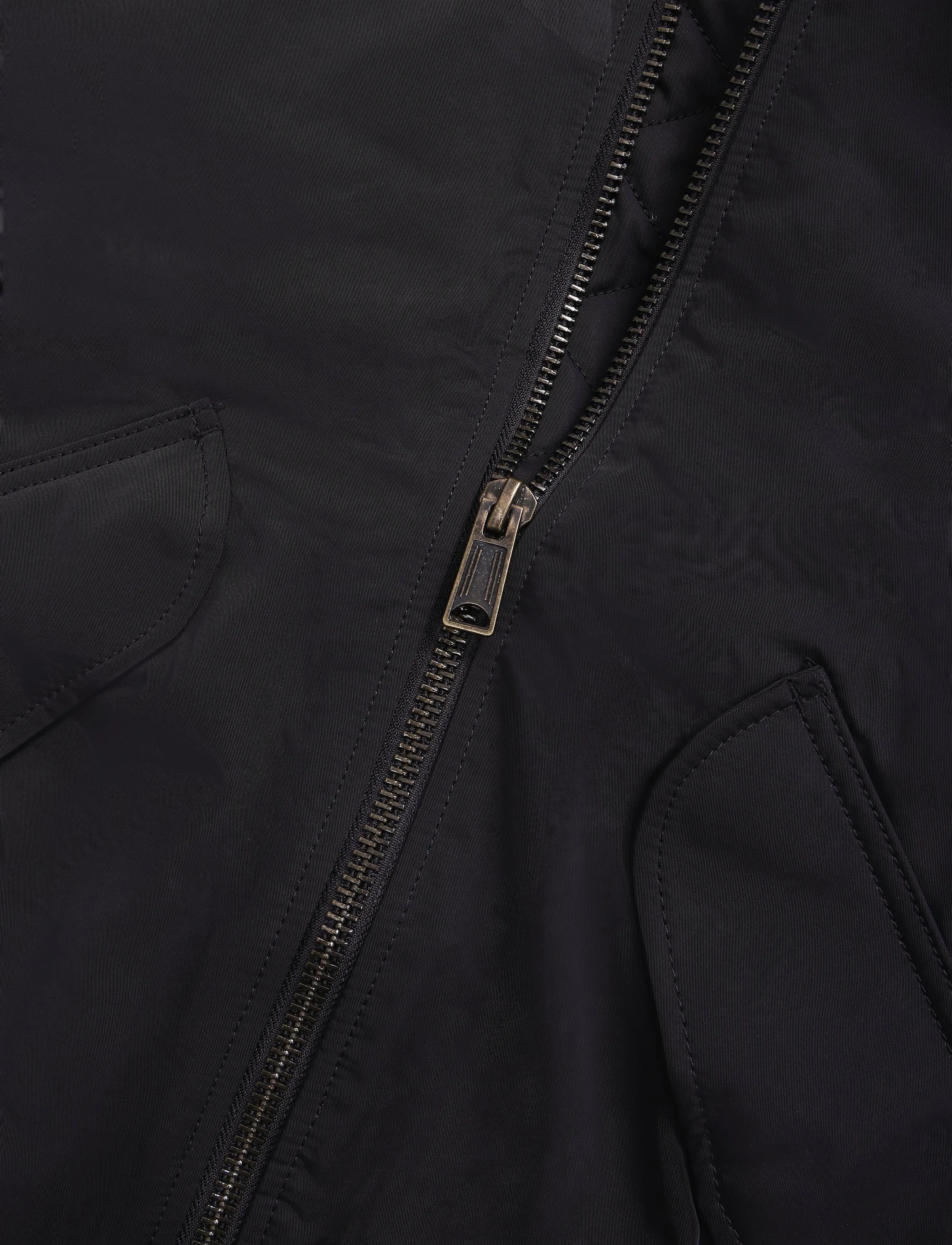 Weekday - Padded Twill Bomber Jacket - black - 4