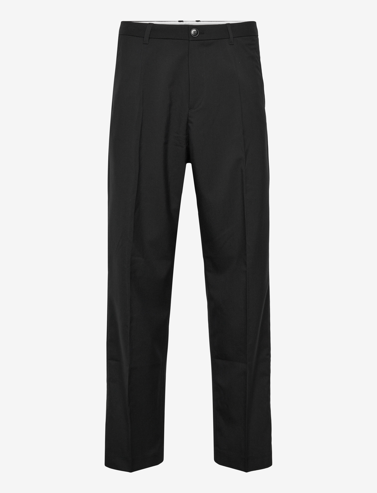 Weekday - Relaxed Suit Trousers - Ülikonnapüksid - black - 0