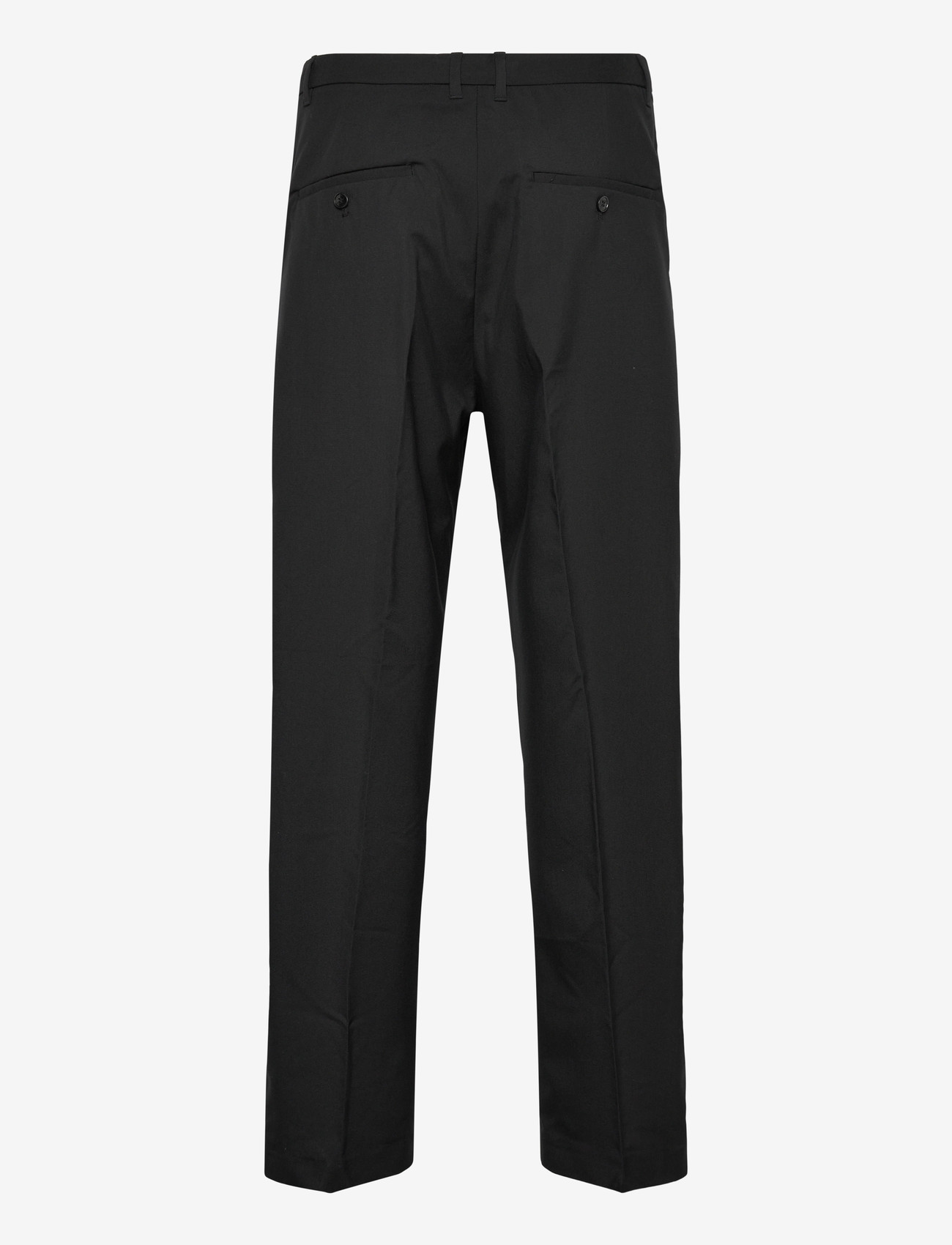 Weekday - Relaxed Suit Trousers - Ülikonnapüksid - black - 1