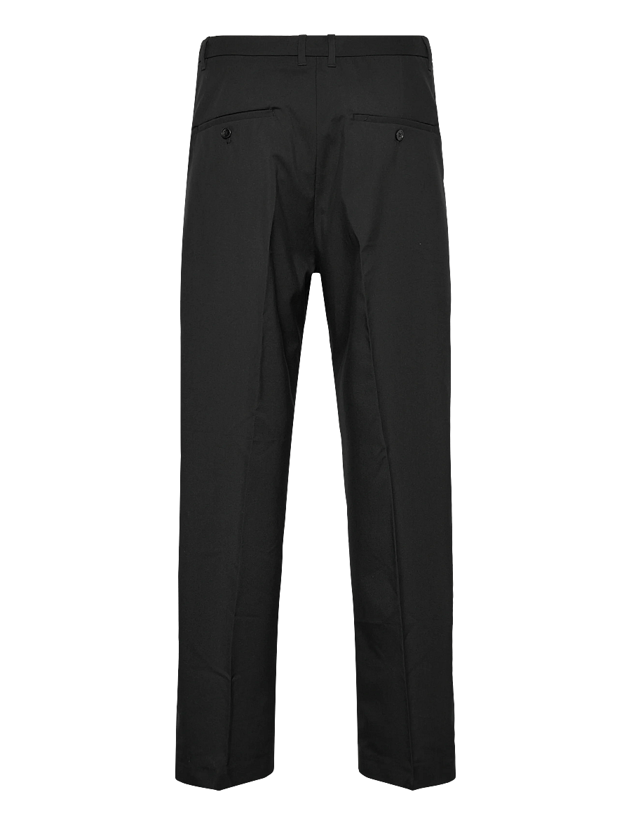Weekday - Relaxed Suit Trousers - Ülikonnapüksid - black - 1