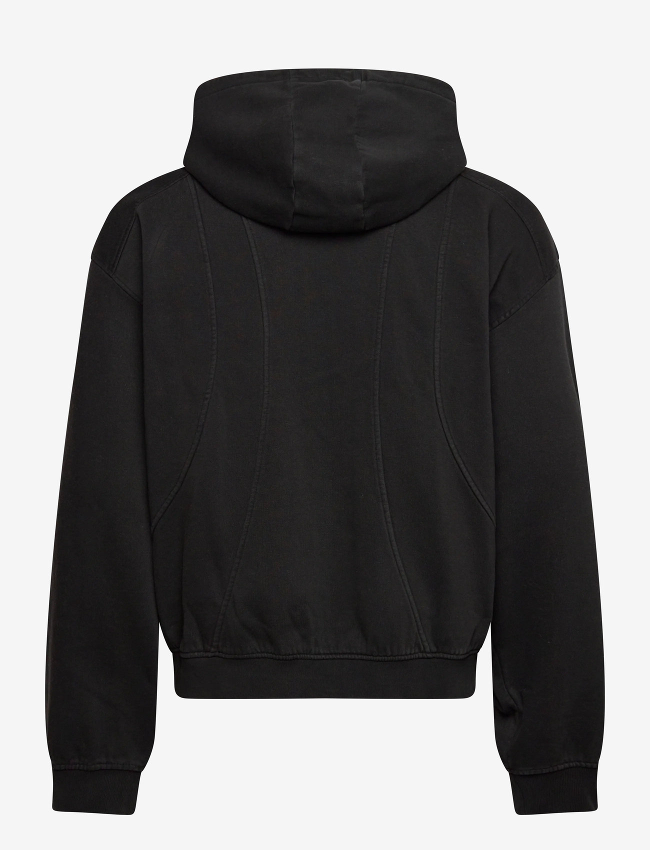Weekday Loose Fit Blocked Zip Hoodie (WEE1299022) Hoodies