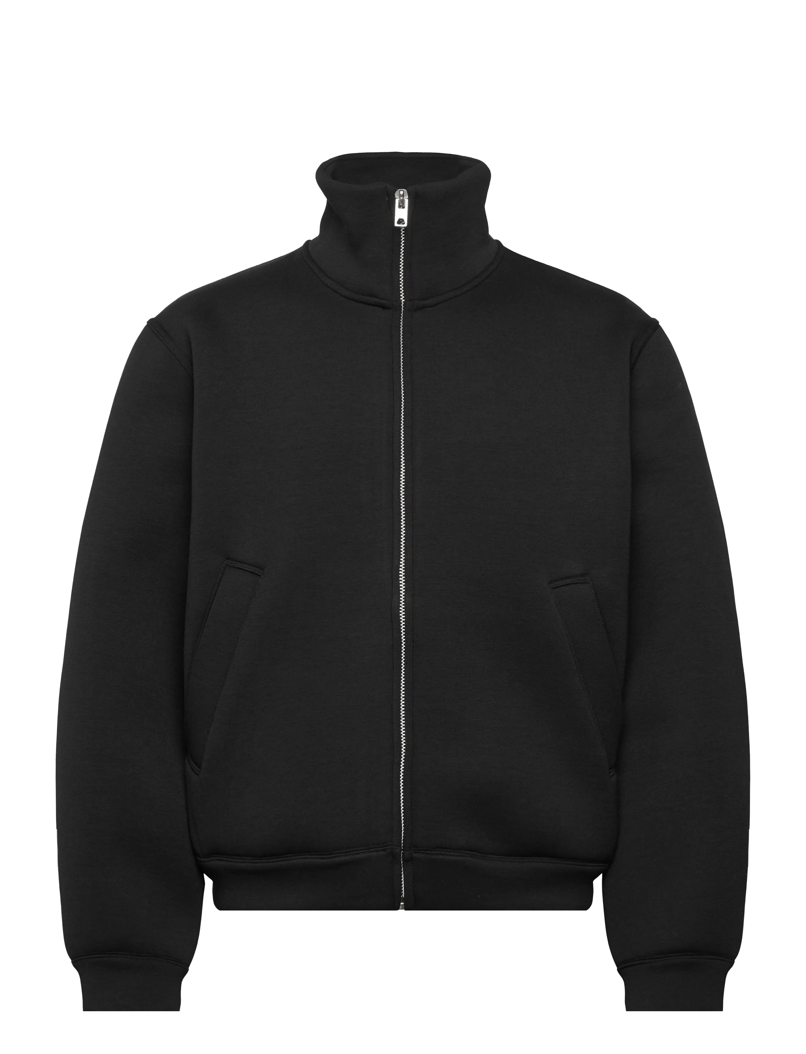 Weekday Bonded Scuba Jacket, M, Jackets, Schwarz - Light Männerswear