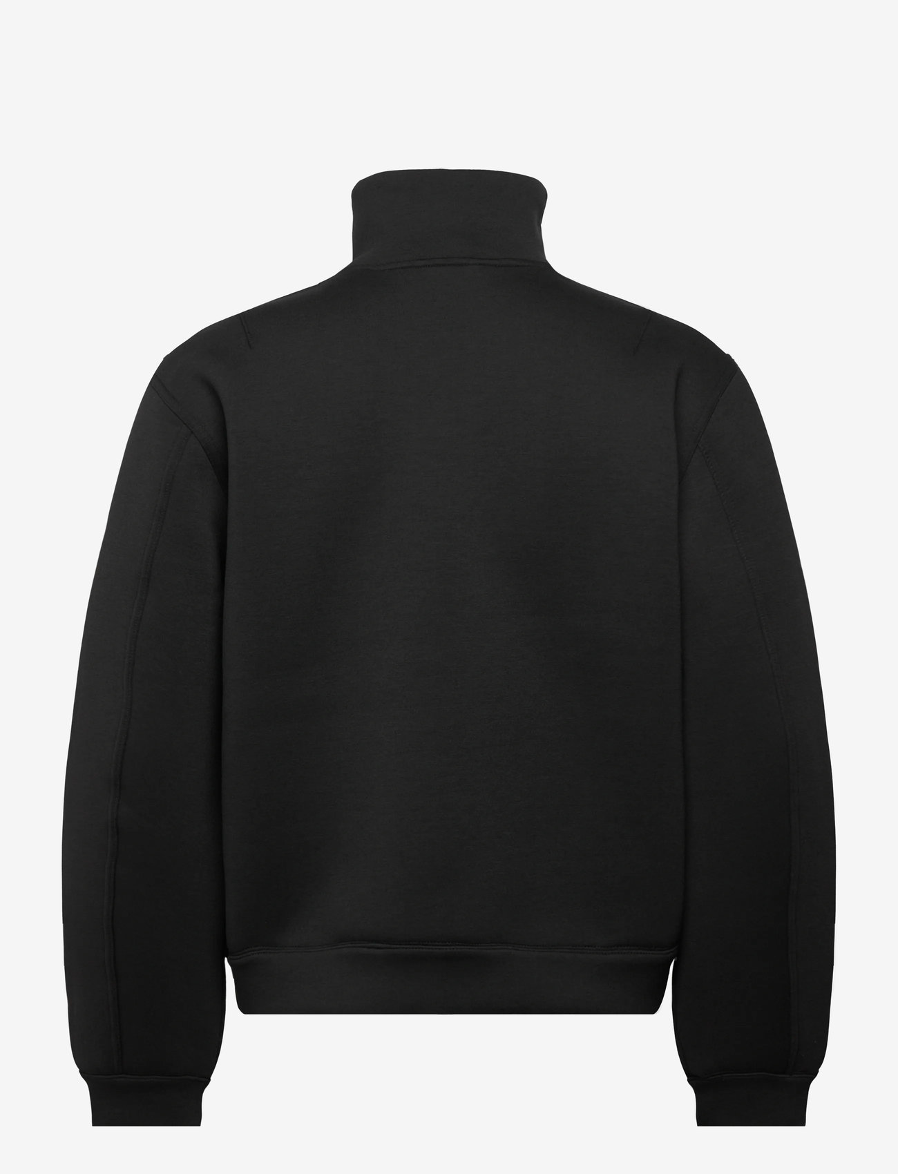 Weekday - Bonded Scuba Jacket - efterårsjakker - black - 1