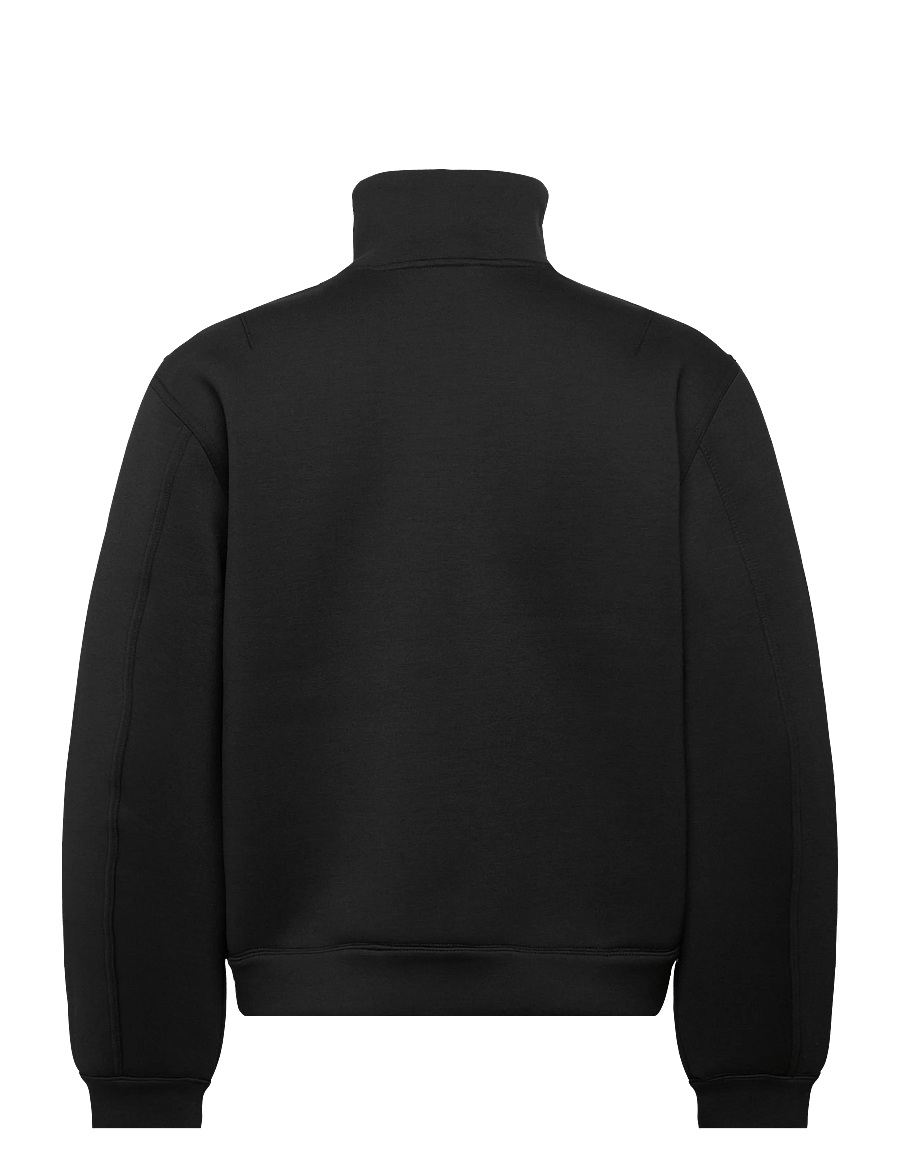 Weekday - Bonded Scuba Jacket - höstjackor - black - 1