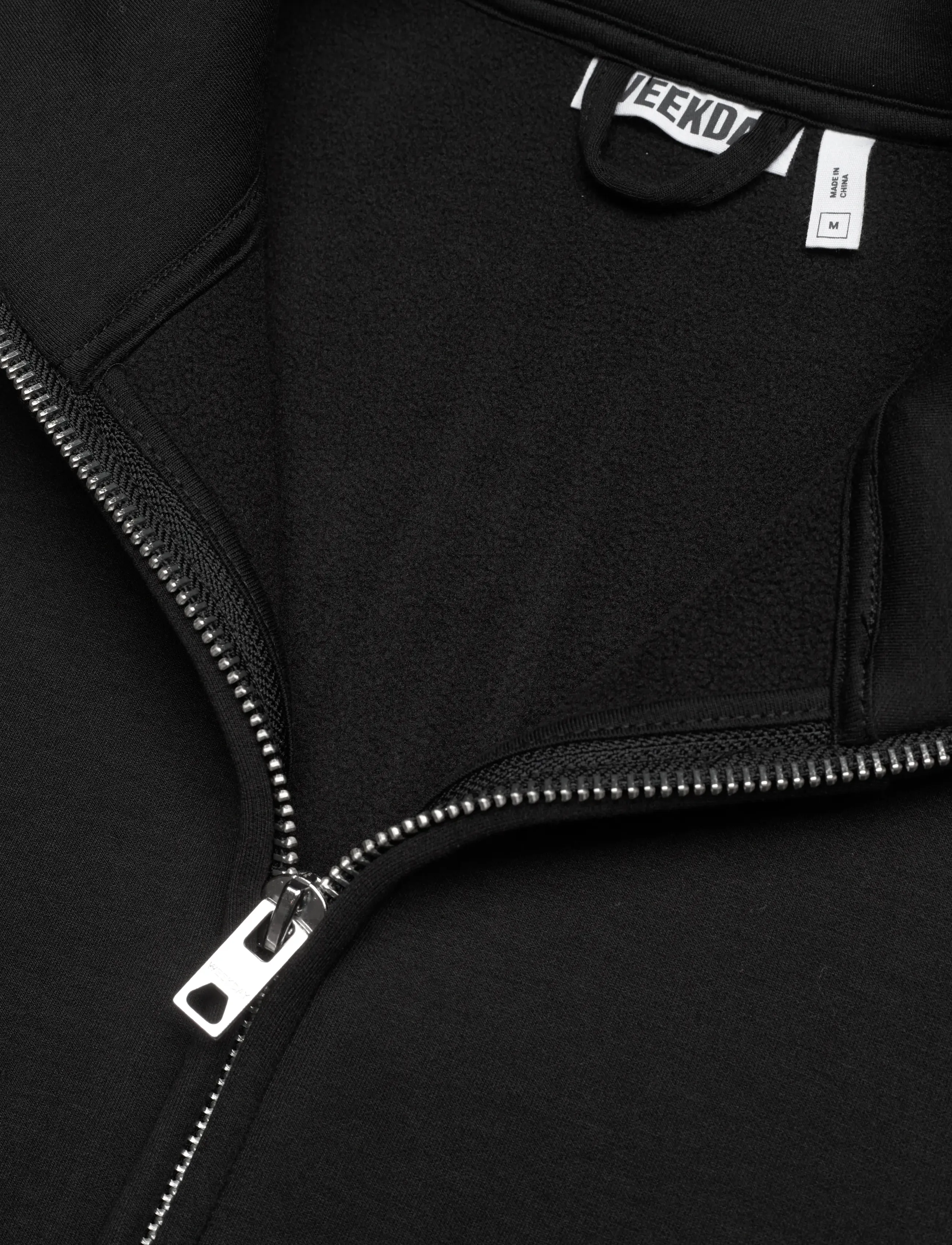 Weekday - Bonded Scuba Jacket - kevadjoped - black - 2