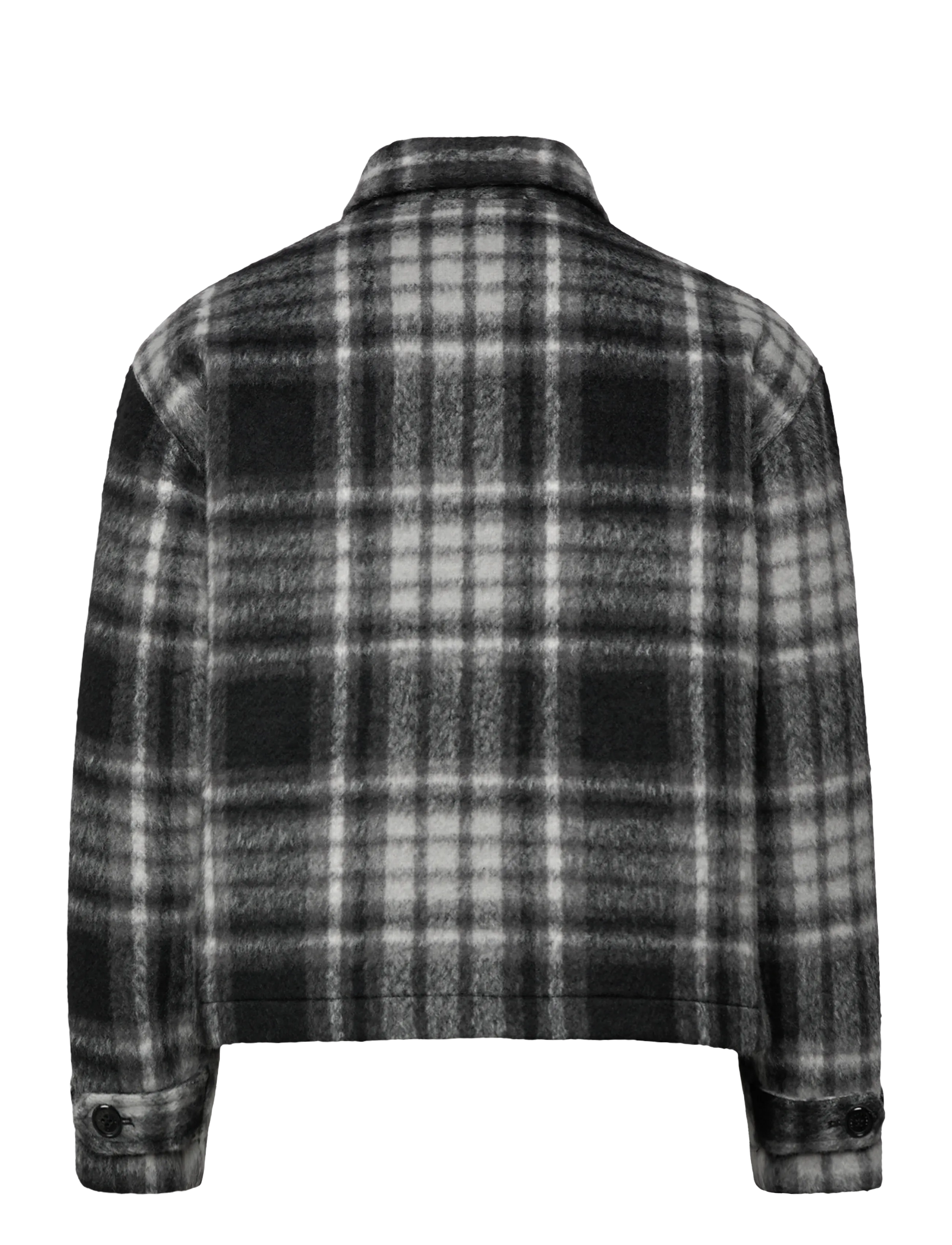 Relaxed Wool-Blend Zip Jacket 2