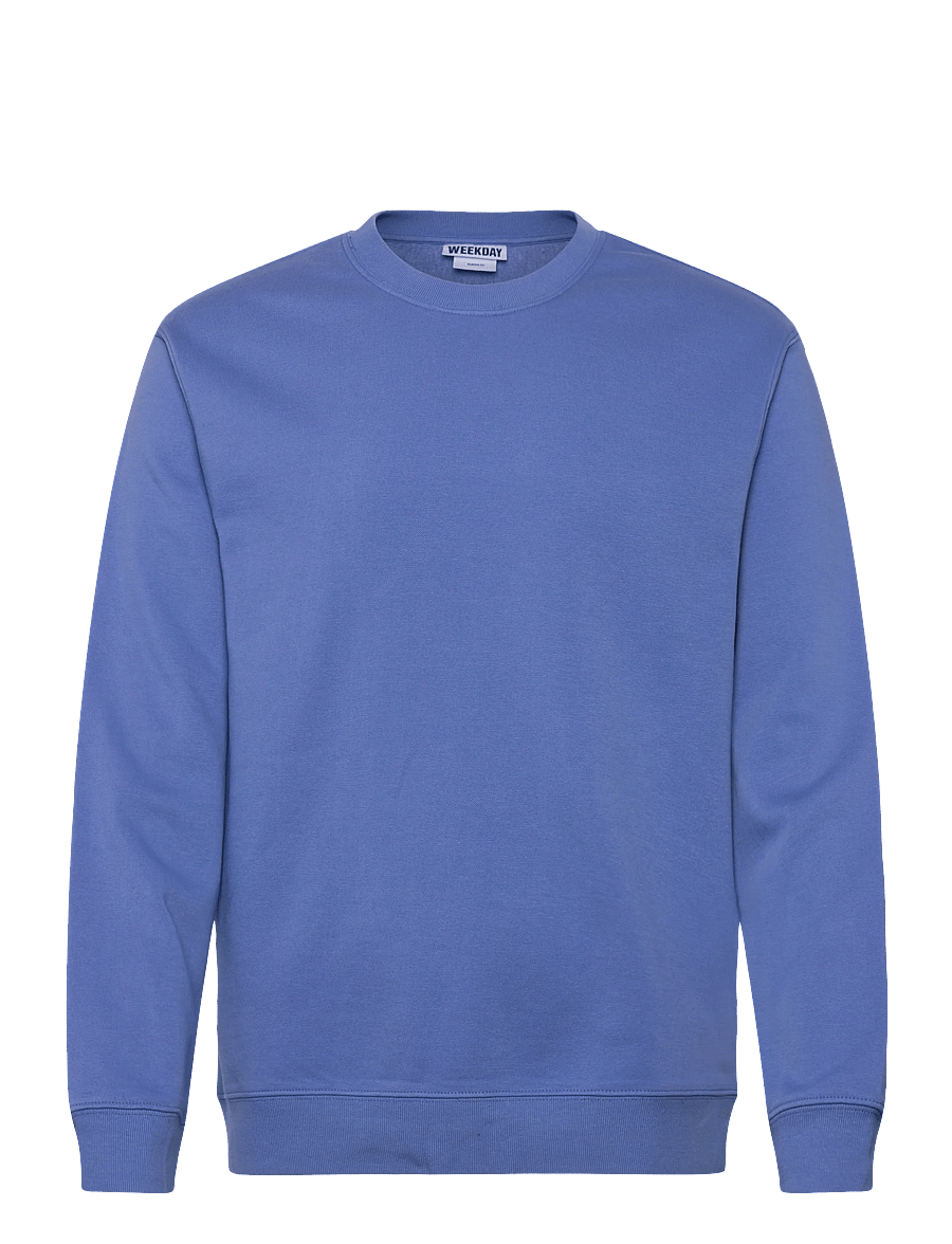 Weekday - Classic Sweatshirt - shop by occasion - blue medium - 0