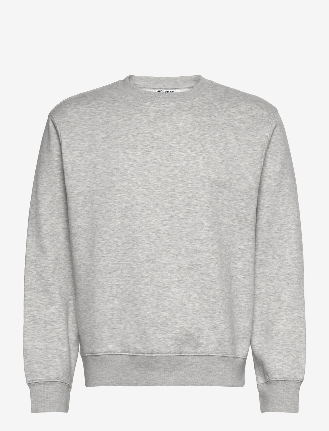 Weekday - Classic Sweatshirt - shoppa efter tillfälle - grey melange - 0