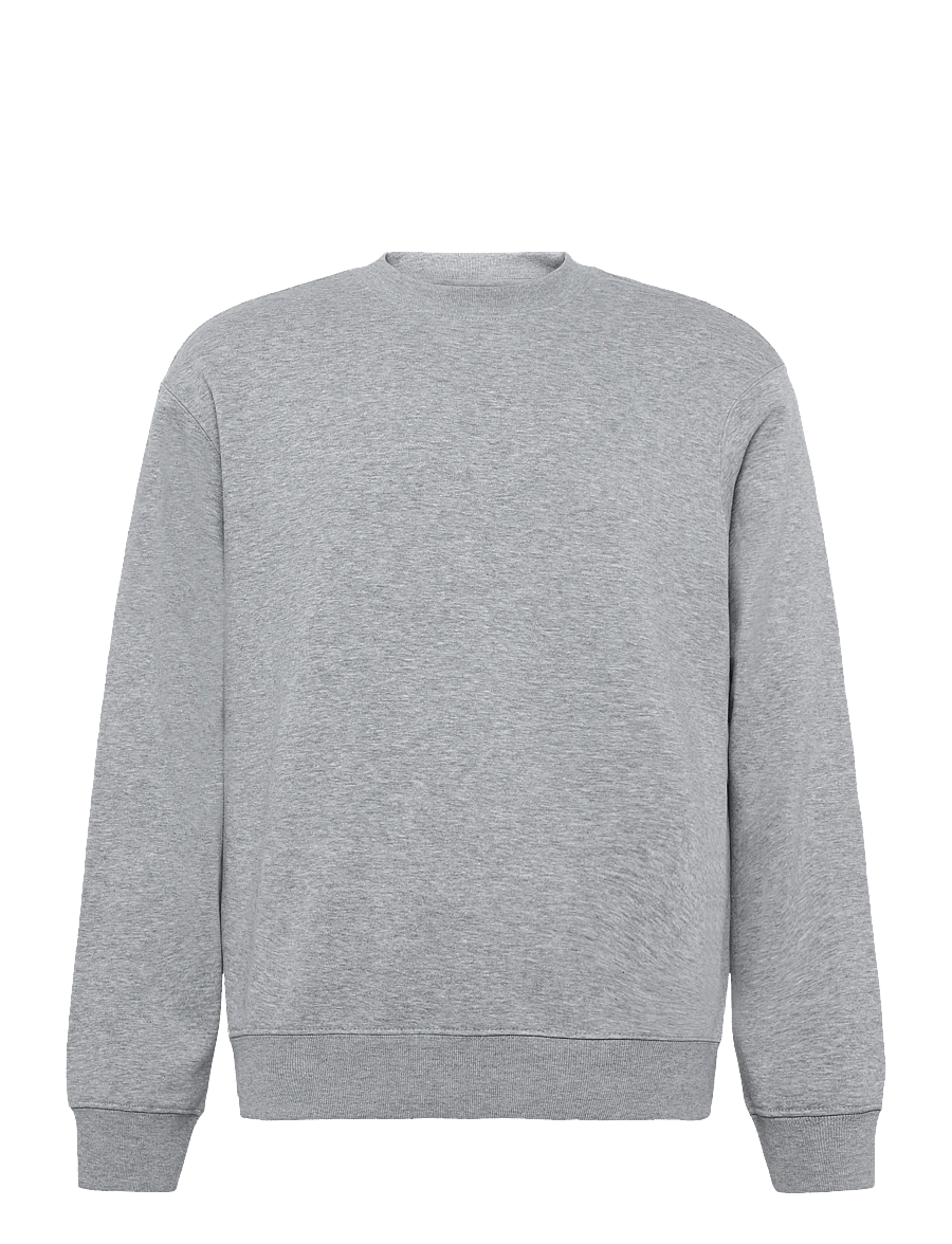 Weekday - Classic Sweatshirt - shop by occasion - grey melange - 0