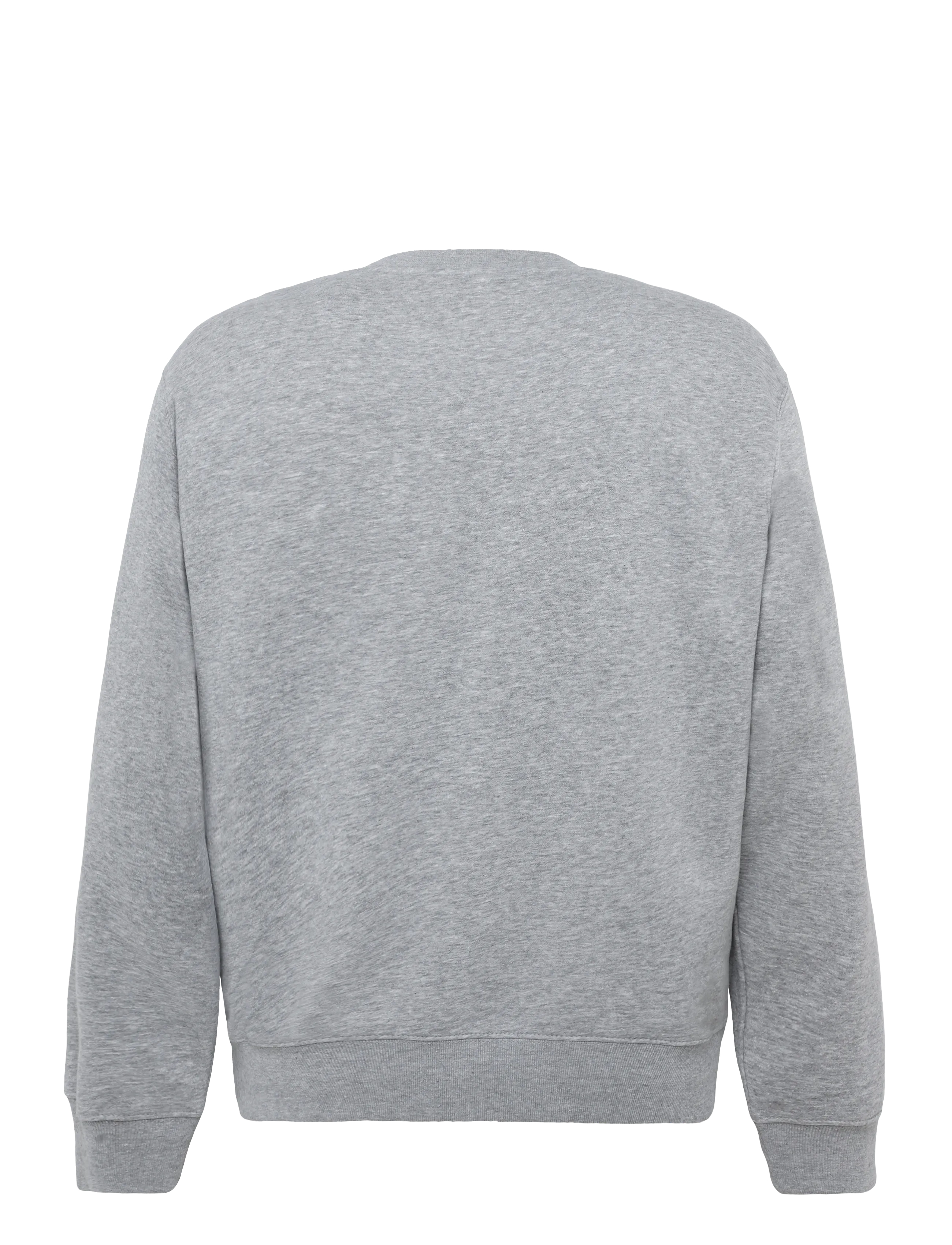 Weekday - Classic Sweatshirt - sweatshirts - grey melange - 1