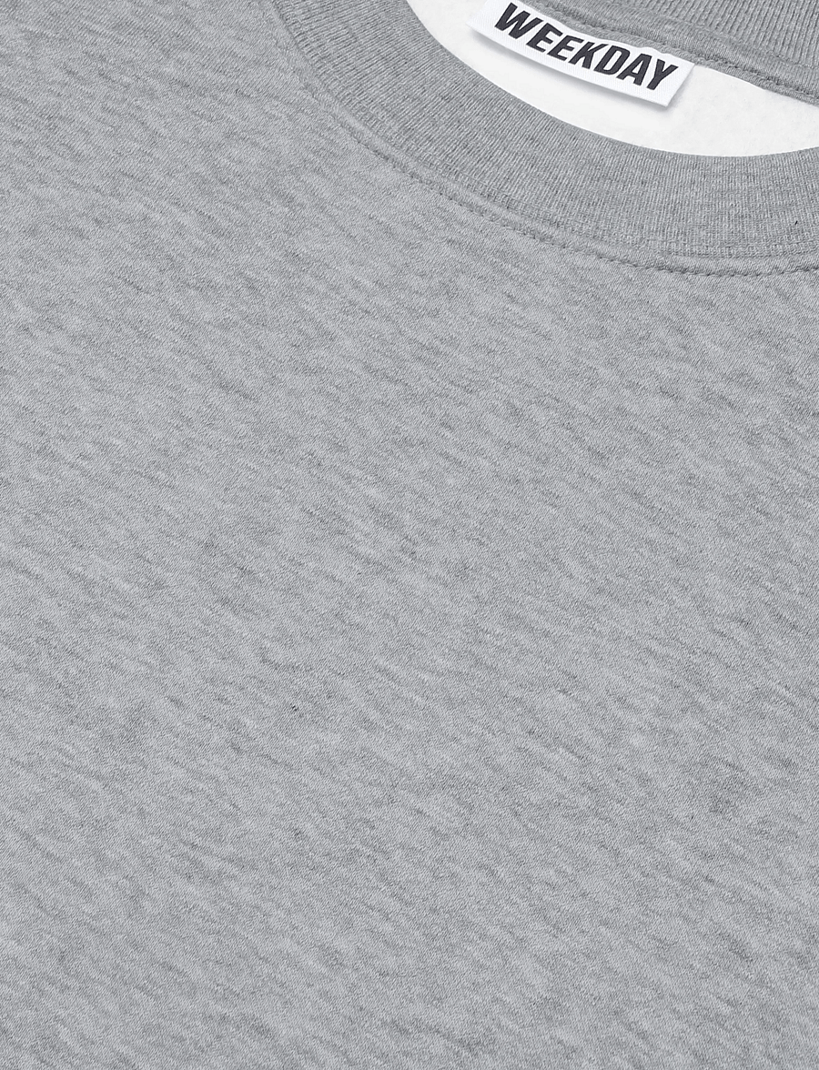 Weekday - Classic Sweatshirt - shop by occasion - grey melange - 2