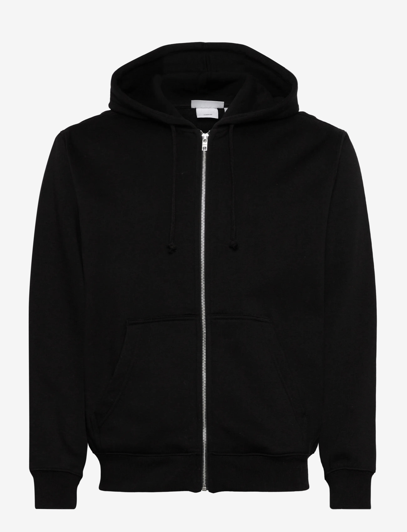 Weekday - Classic Zip Hoodie - black - 0