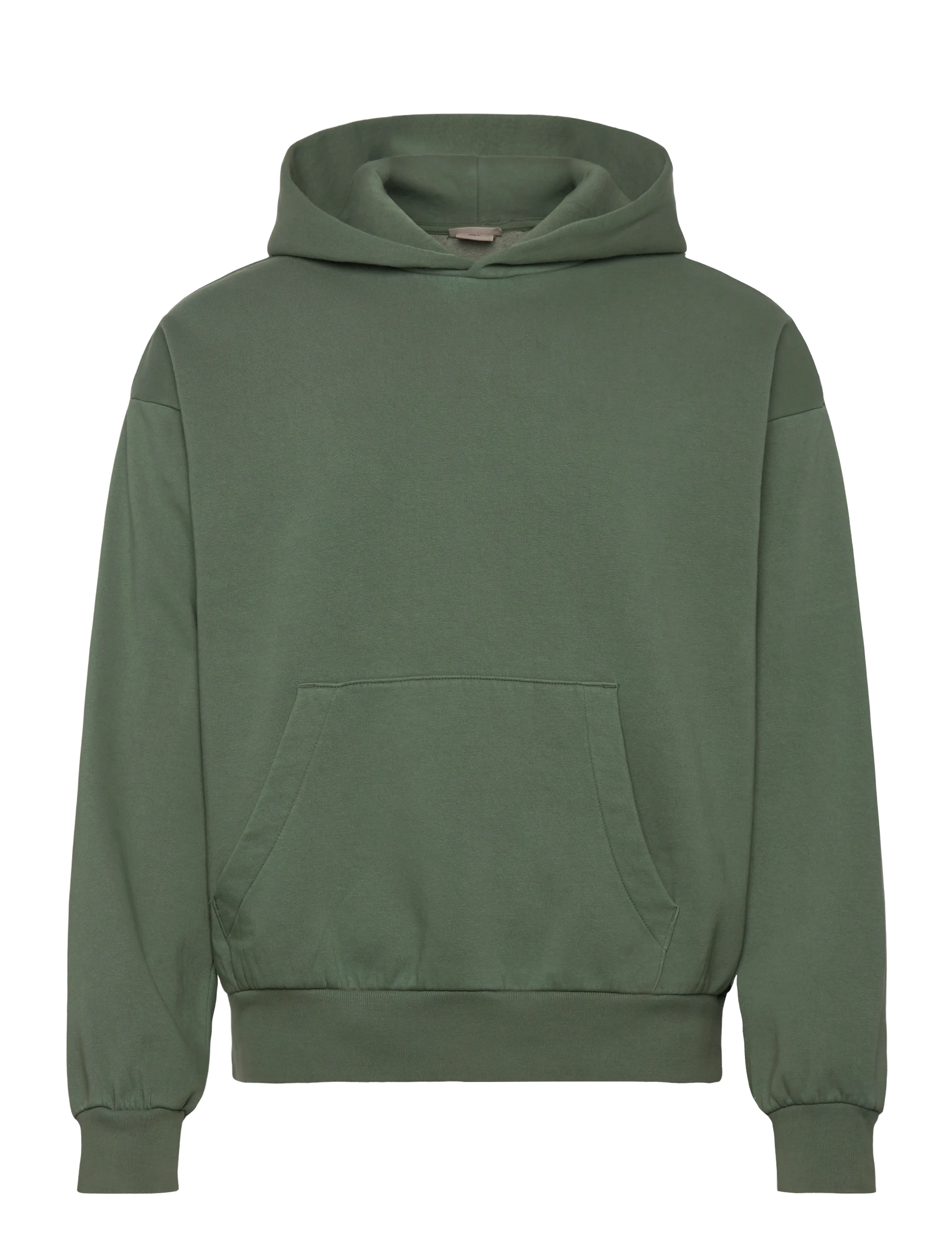 Weekday Loose Fit Hoodie, L, Khaki green, Sweatshirts & Hættetrøjer > Hættetrøjer, Herre