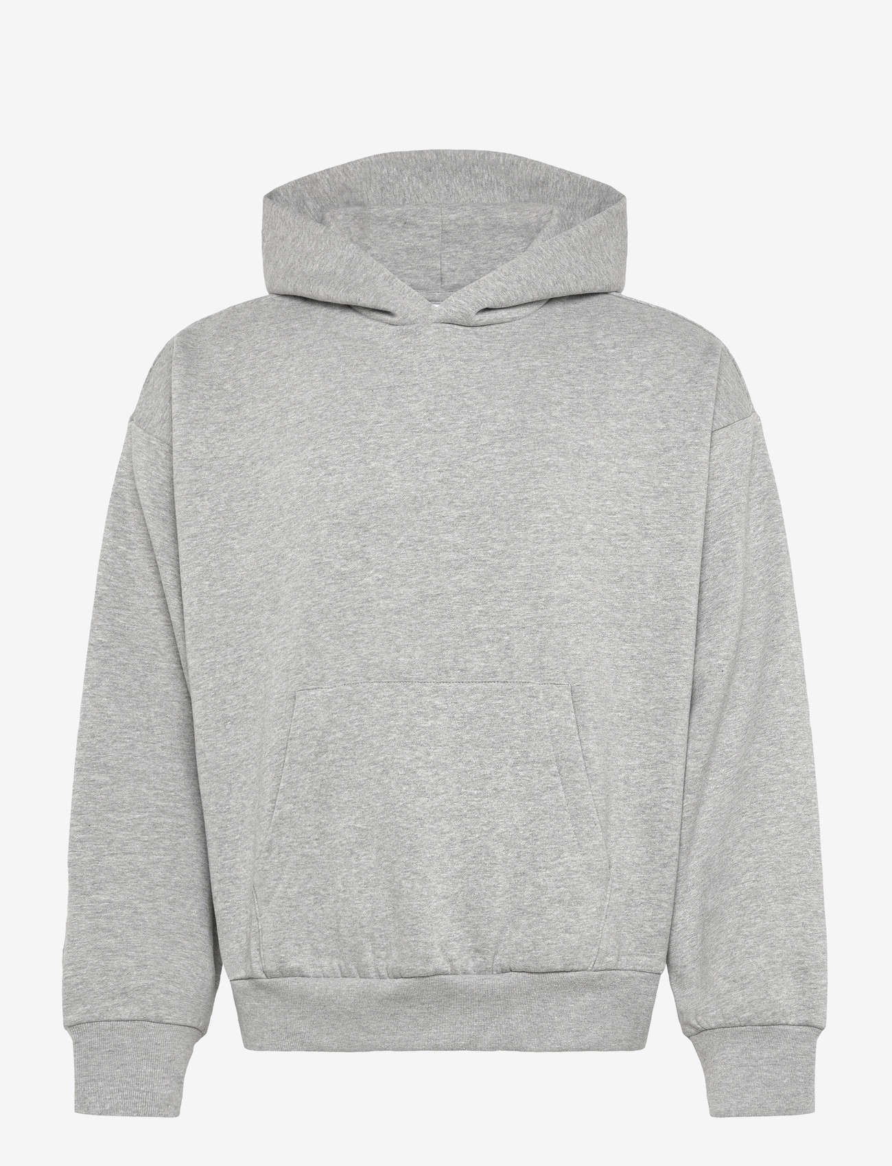 Weekday - Loose Fit Hoodie - kapuutsiga dressipluusid - grey melange - 0