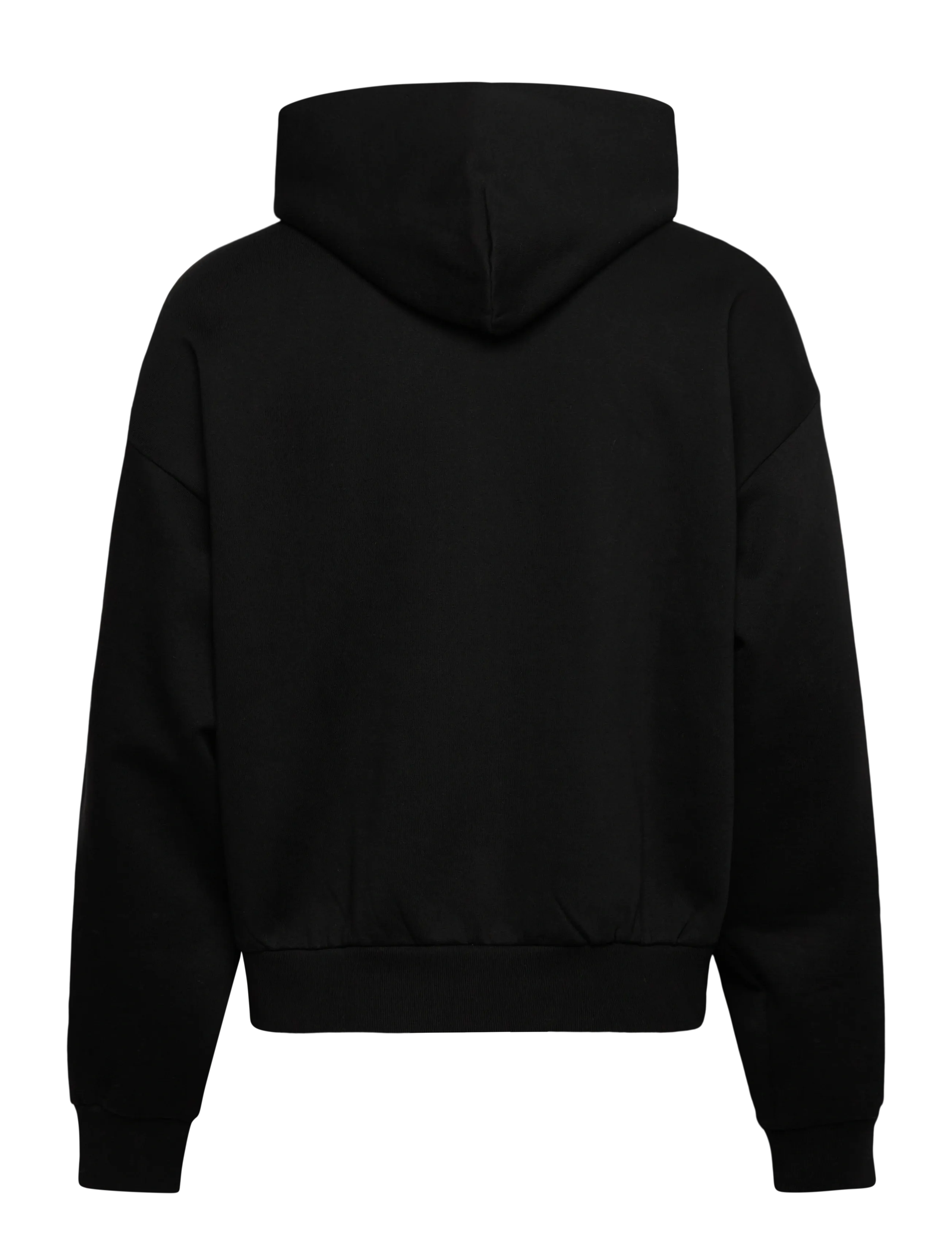 Weekday - Loose Fit Zip Hoodie - hoodies - black - 1