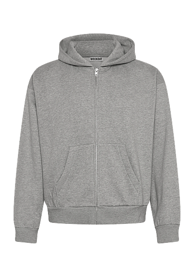 Loose Fit Zip Hoodie - HæTtetrøJer
