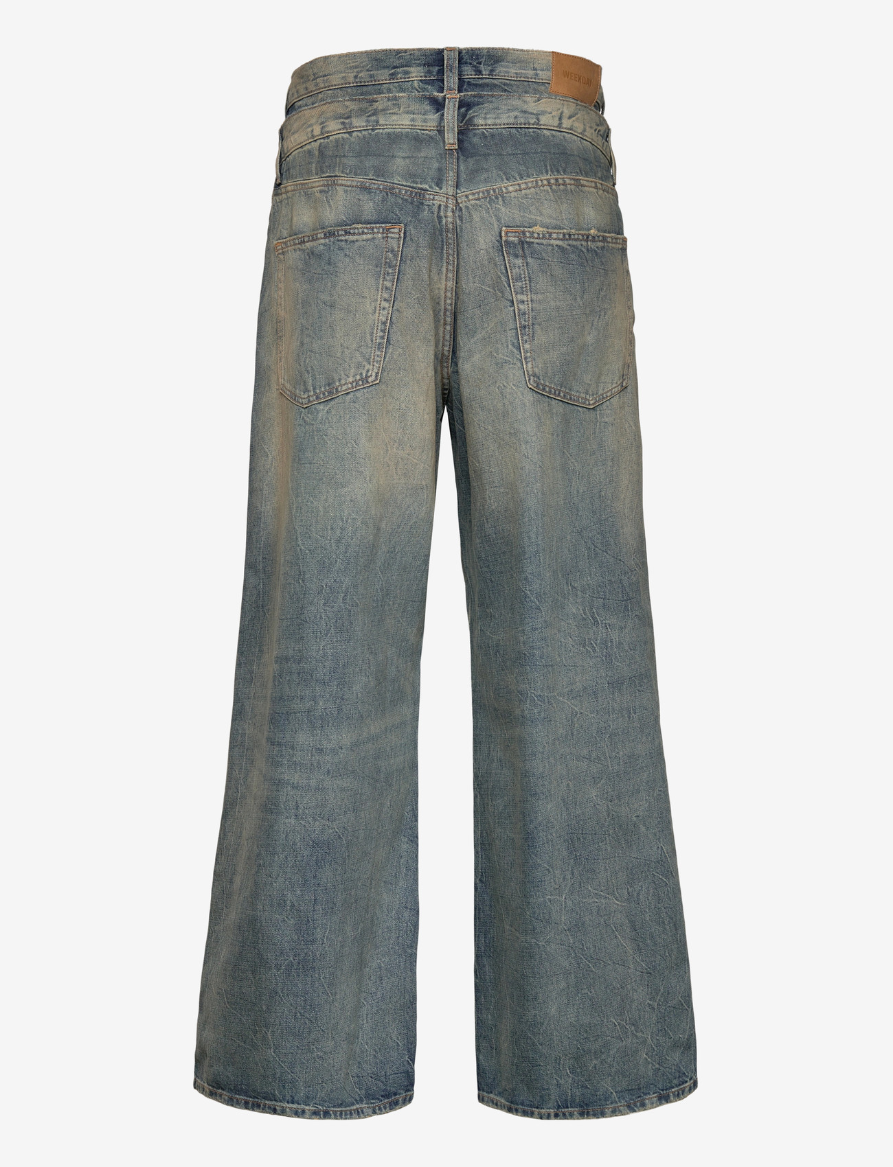 Weekday - Dual Waistband Jeans U - loose jeans - arizona blue - 2